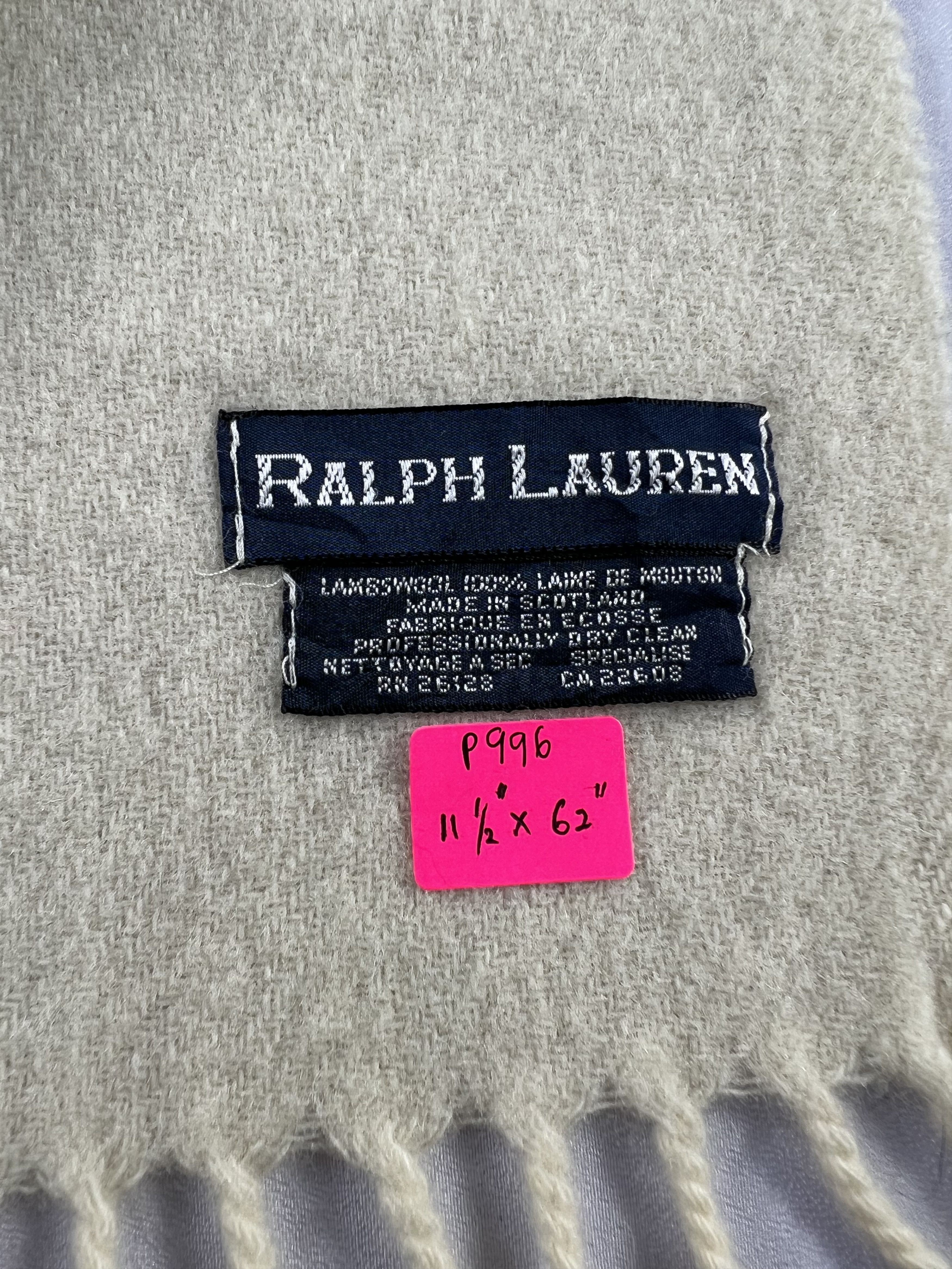 Polo Ralph Lauren Polo Ralph Lauren Scarf / Muffler /Neckwear P996 Size ONE SIZE - 5 Thumbnail