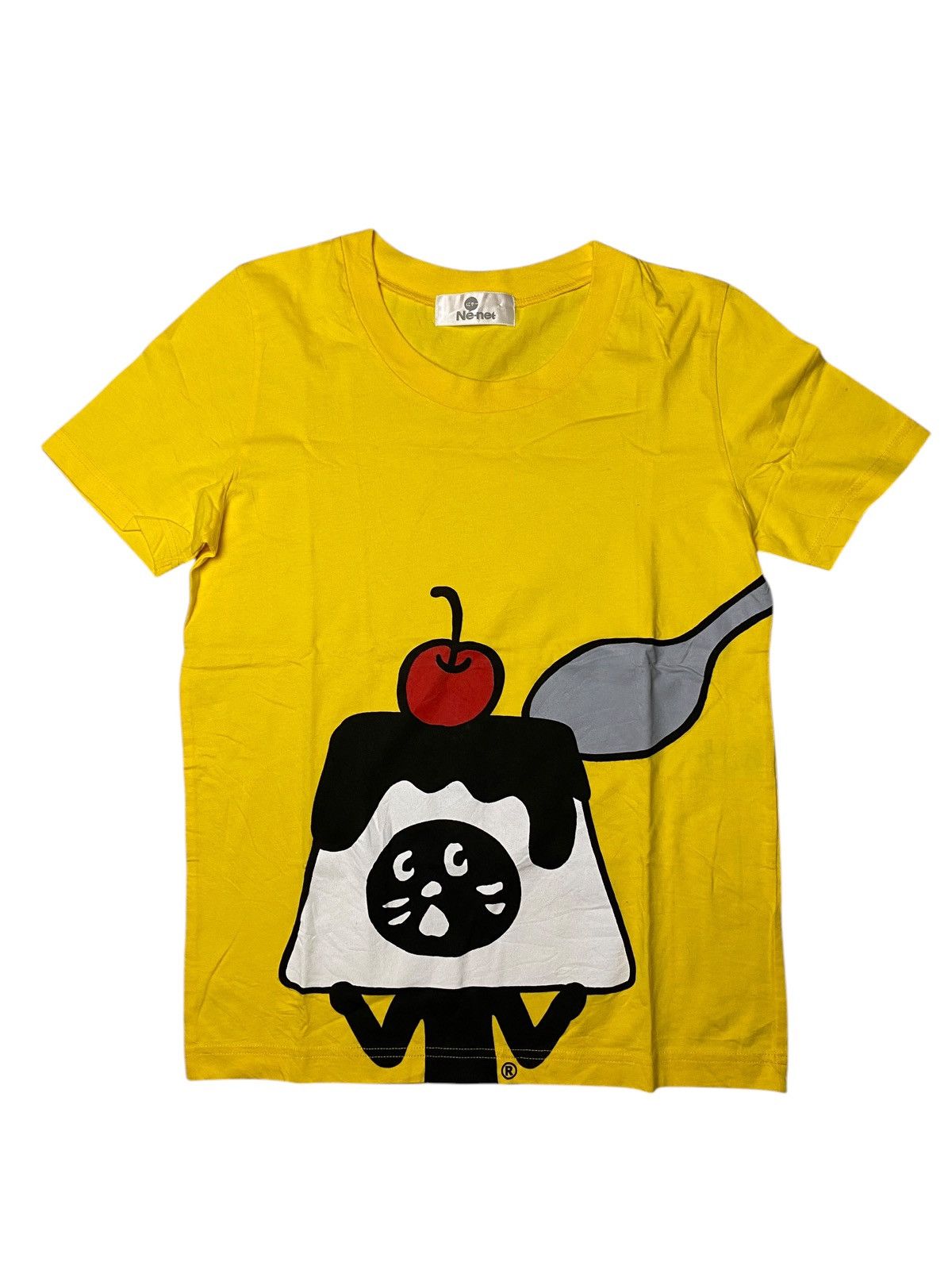 2000's Ne-net Archive Pudding Cat Shirt