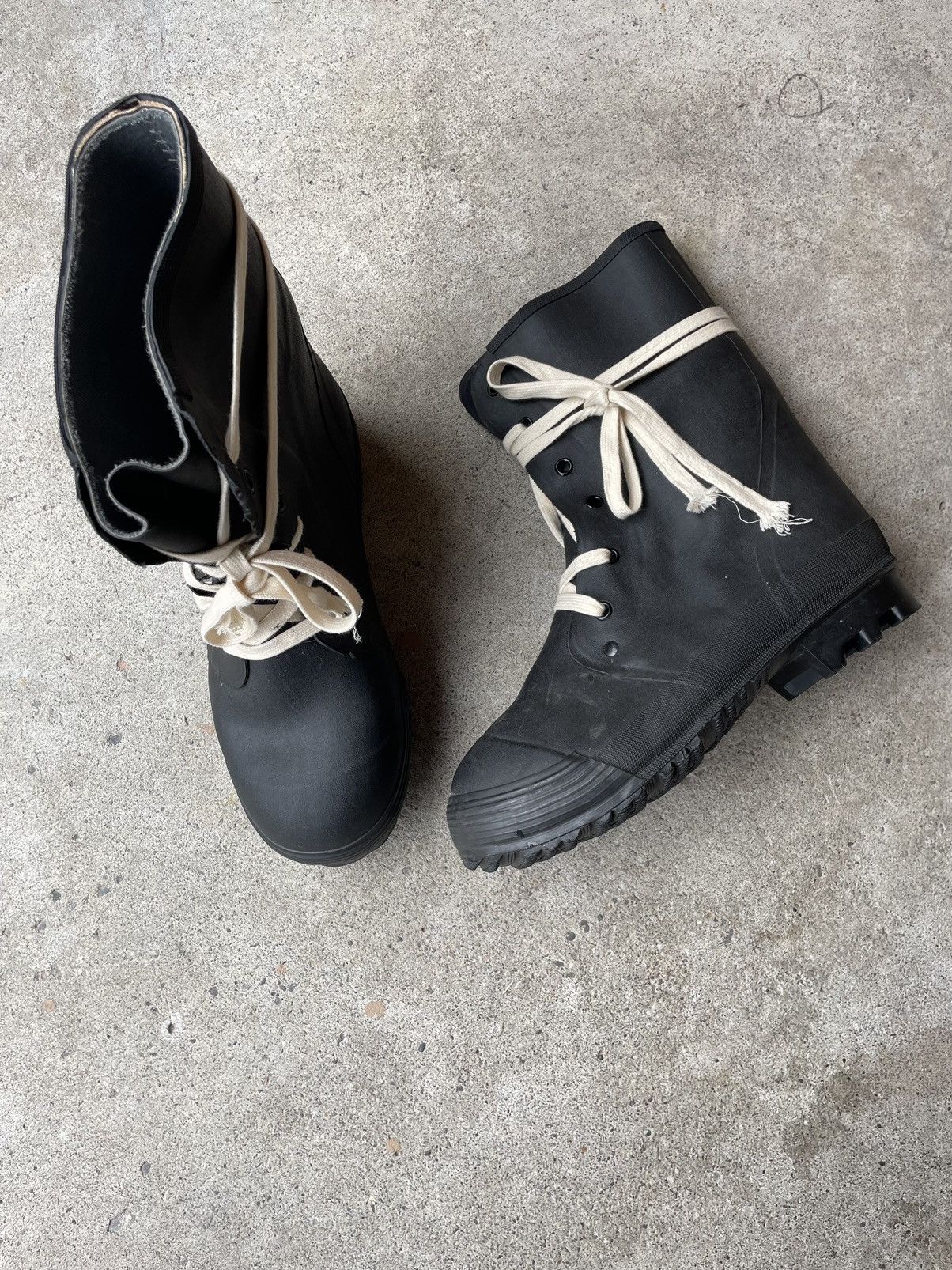 Vintage 1970s Vintage Military Black Combat Bunny Boots Size US 10.5 / EU 43-44 - 5 Thumbnail