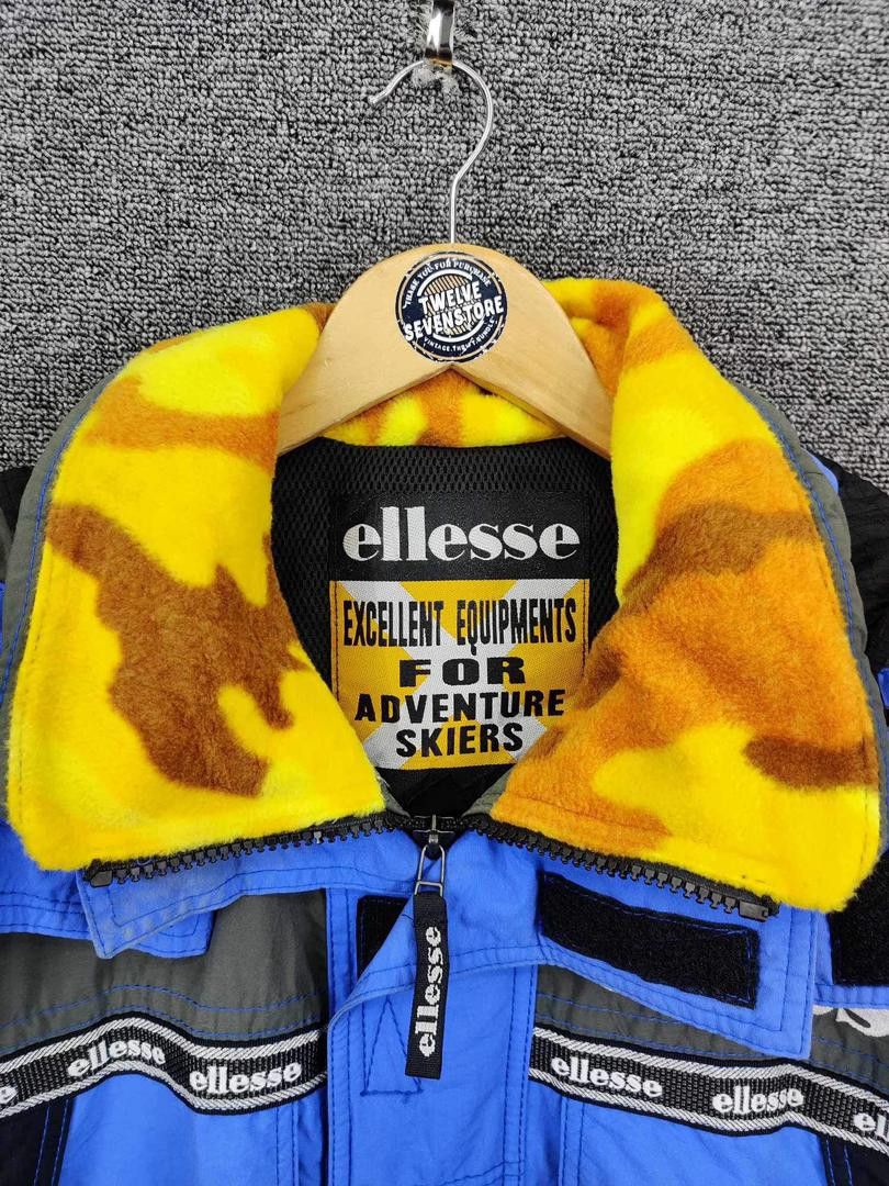 Ellesse Vintage Ellesse Vertical Ski Winter Jacket Size US L / EU 52-54 / 3 - 16 Thumbnail