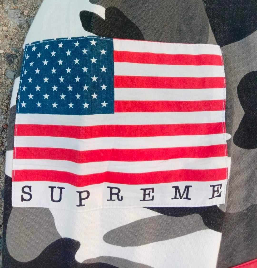 Supreme Supreme Flags Hoodie Camo RARE Size US M / EU 48-50 / 2 - 4 Thumbnail