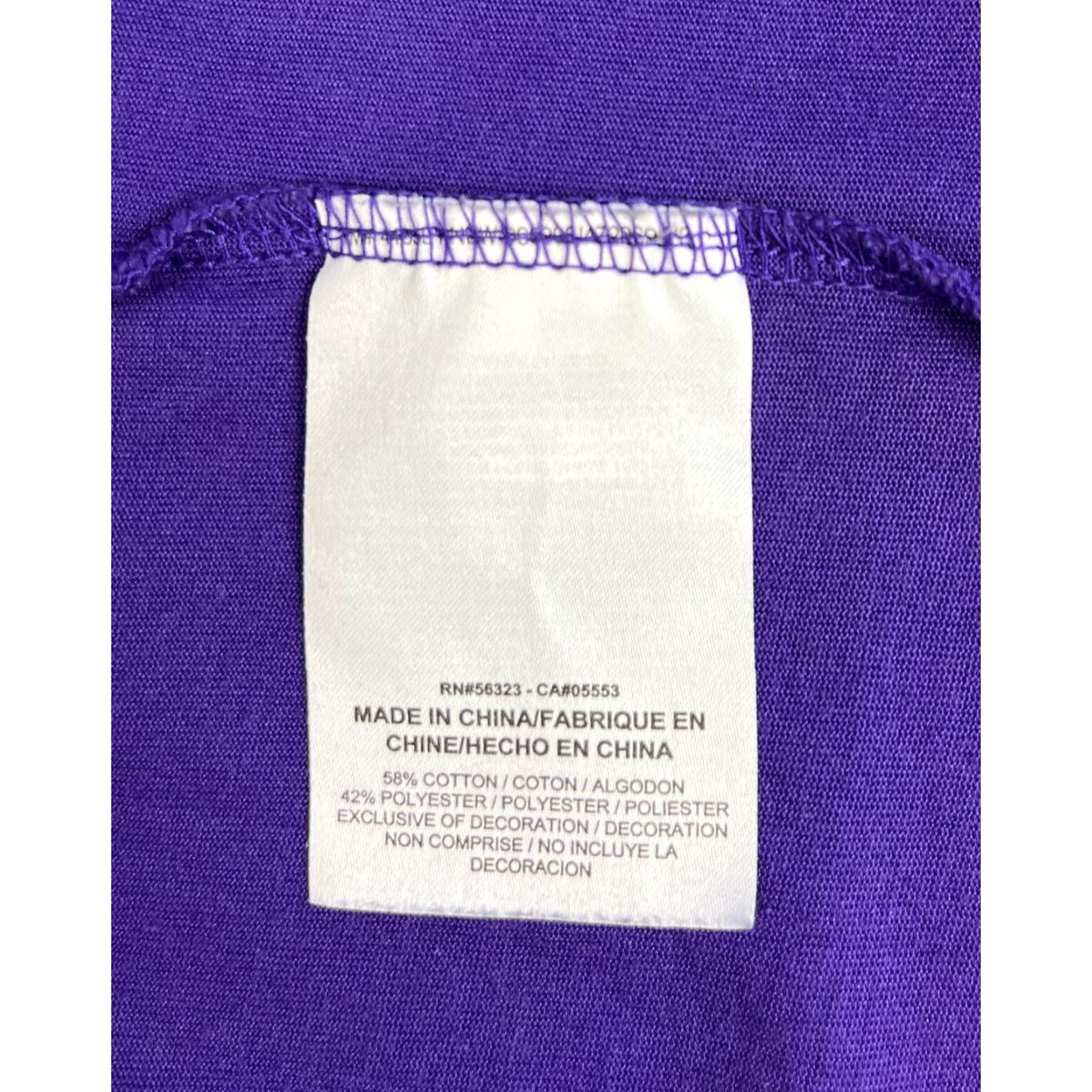 Nike Nike Kobe Bryant Black Mamba Logo T-Shirt Dri-Fit 820303-547 Sz S Mens Shirt Purple, 2016, Short Sleeve, Crew Neck, Logo, Nike Dri-FIT, Sports Size US S / EU 44-46 / 1 - 6 Thumbnail