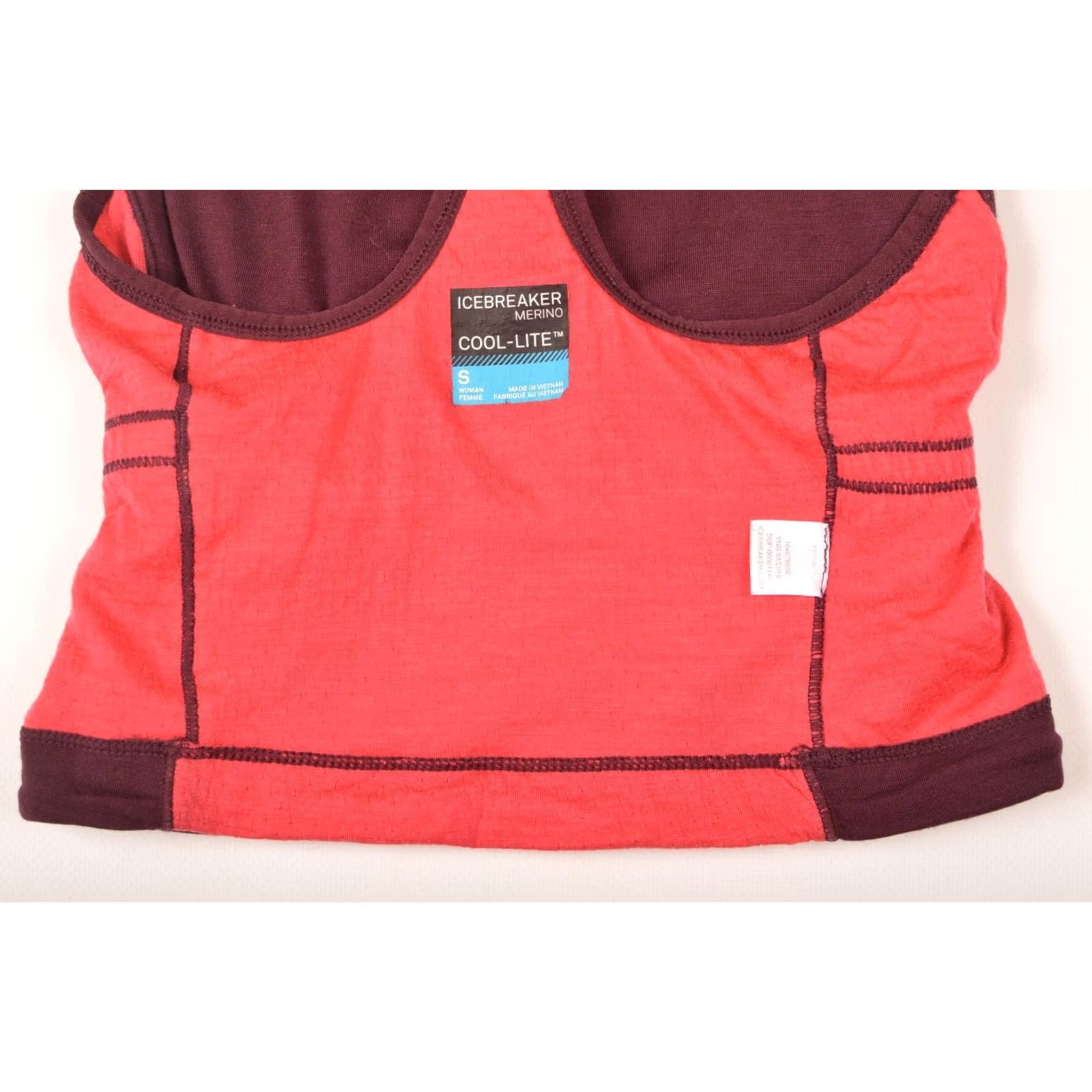 Icebreaker Icebreaker Merino Cool Lite Sports Bra, Sports Bra, Woman S, Pink, Icebreaker, Merino Cool Lite, Size S, Women, Activewear, Pink, 104076602 Size ONE SIZE - 3 Thumbnail
