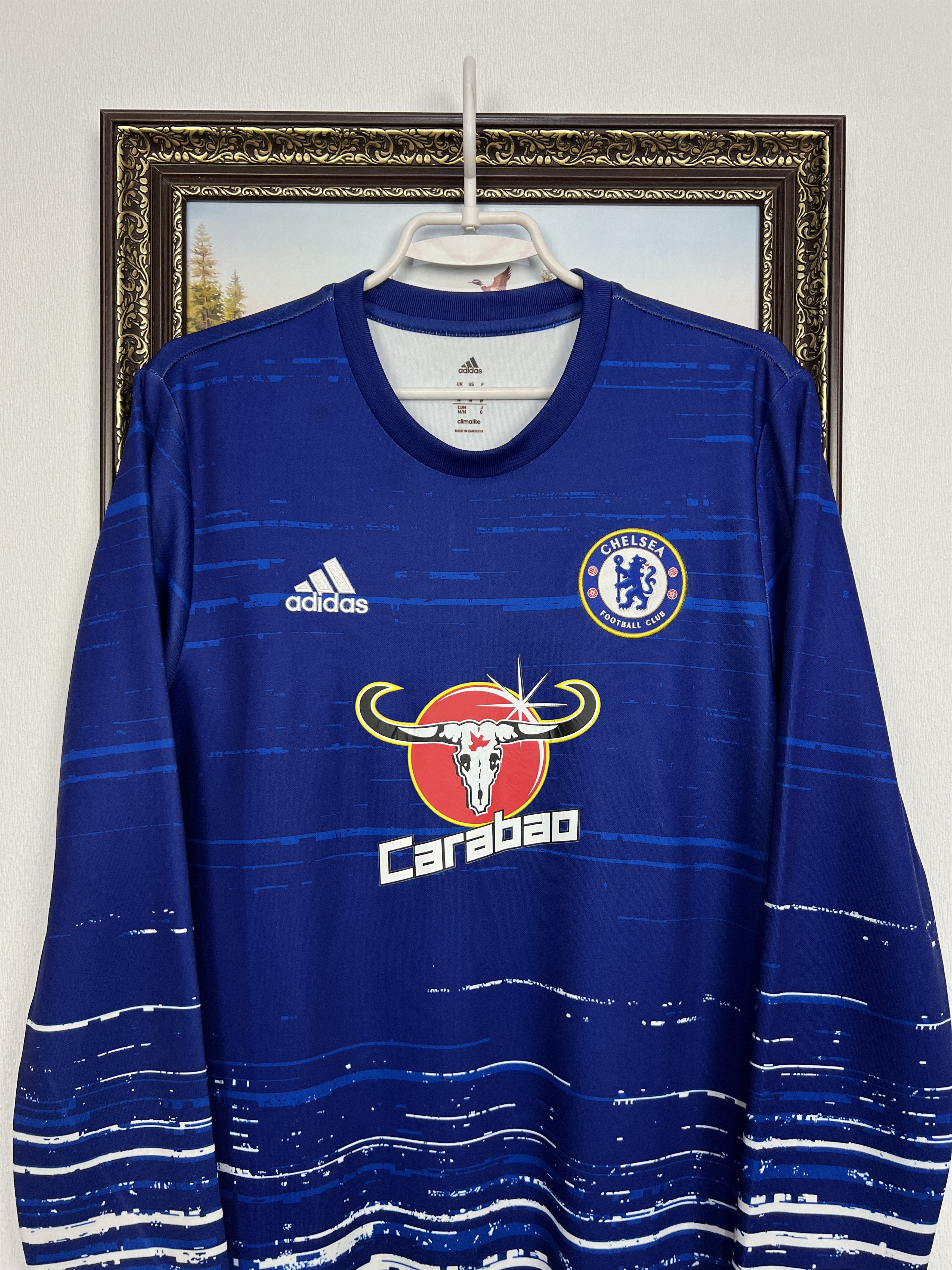 Nike Chelsea Nike Football Train Sweatshirt Mens Top Blue Size US M / EU 48-50 / 2 - 2 Thumbnail