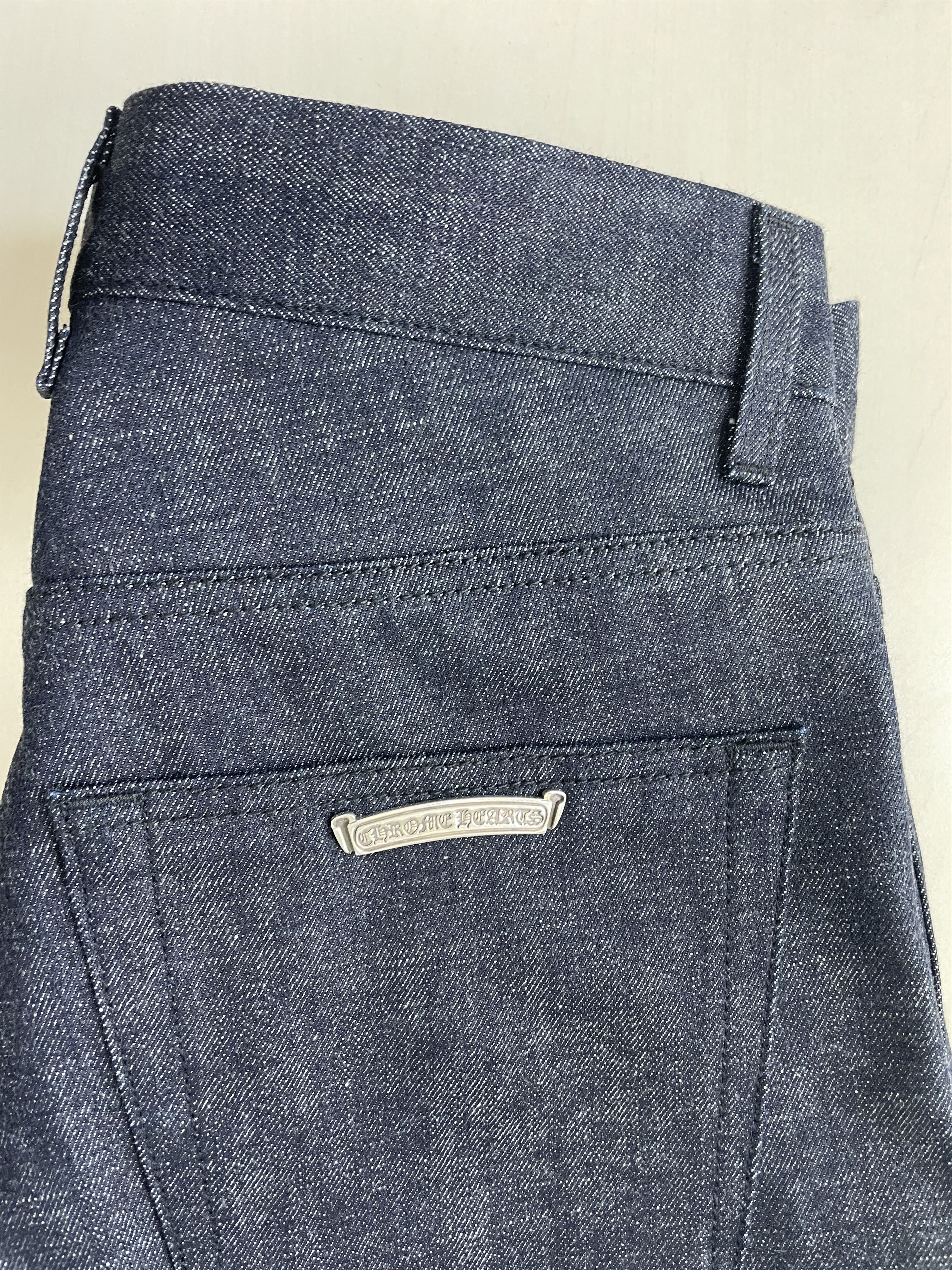 Chrome Hearts Chrome Hearts KS Cross Button Indigo Jeans Size 24" / US 00 / IT 34 - 9 Thumbnail