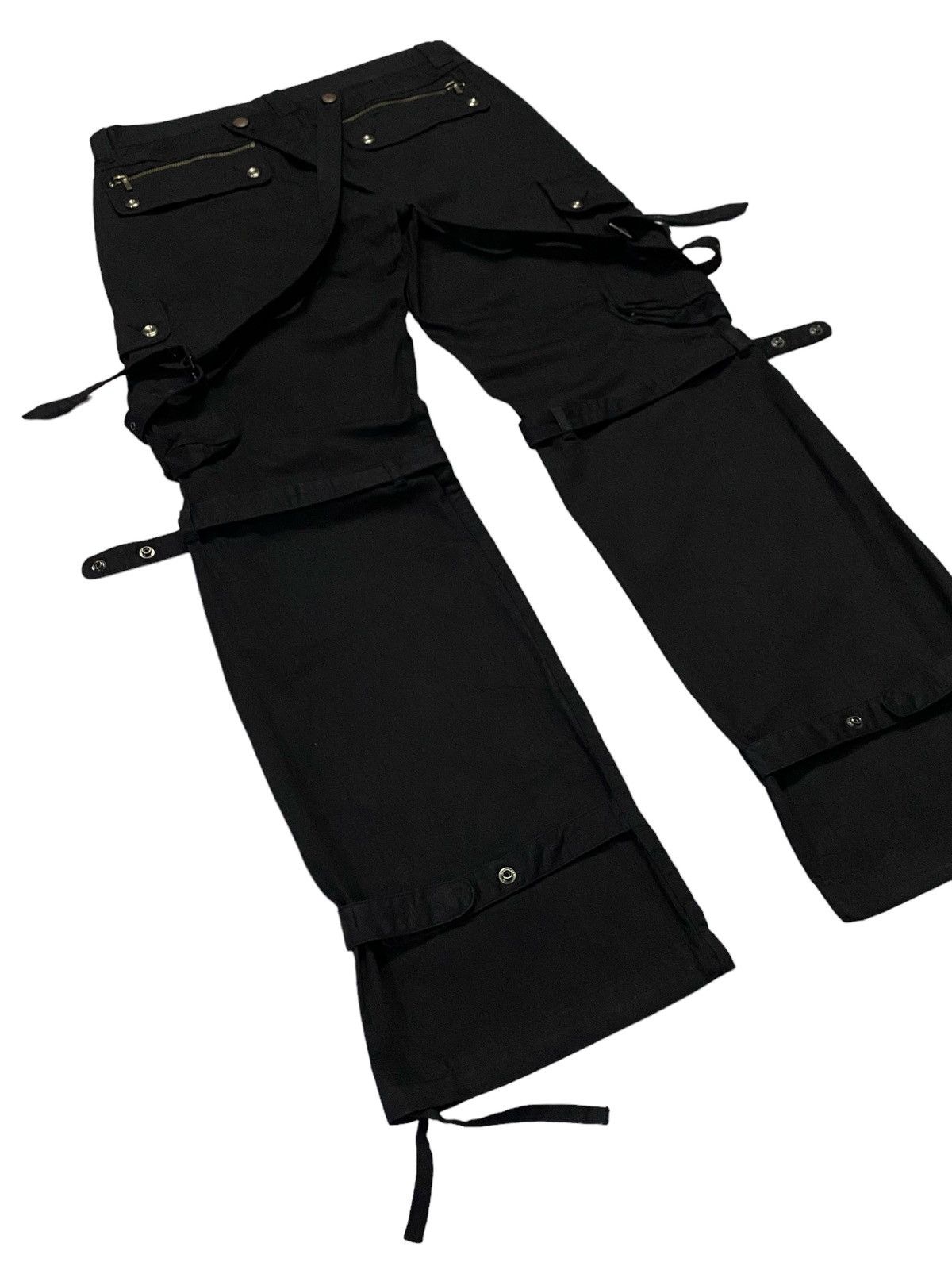 If Six Was Nine Japanese Brand “CHIL DEROC III” Bondage Pants Size US 32 / EU 48 - 23 Thumbnail