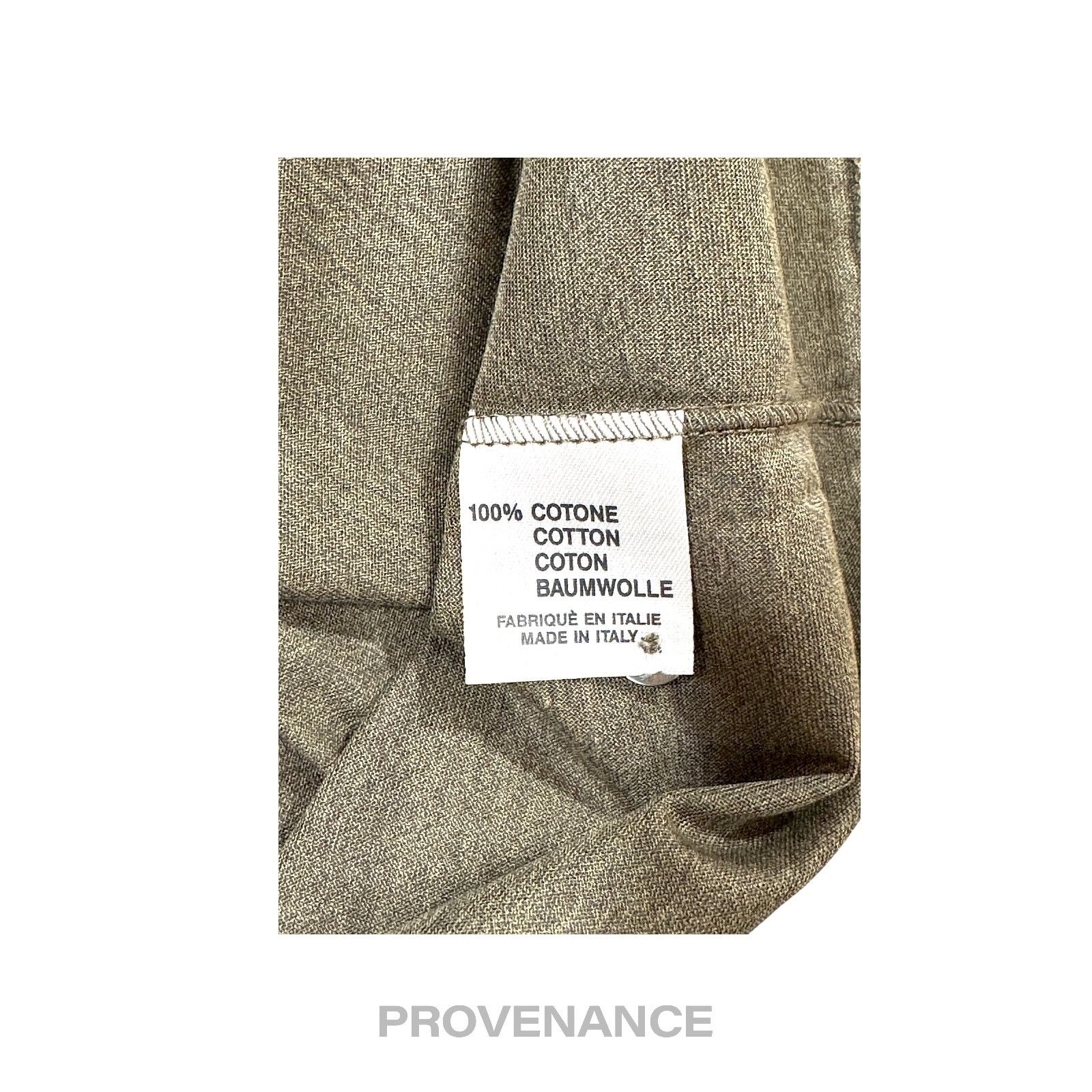 Lanvin 🔴 Lanvin Logo Polo Shirt - Khaki Size US M / EU 48-50 / 2 - 9 Thumbnail