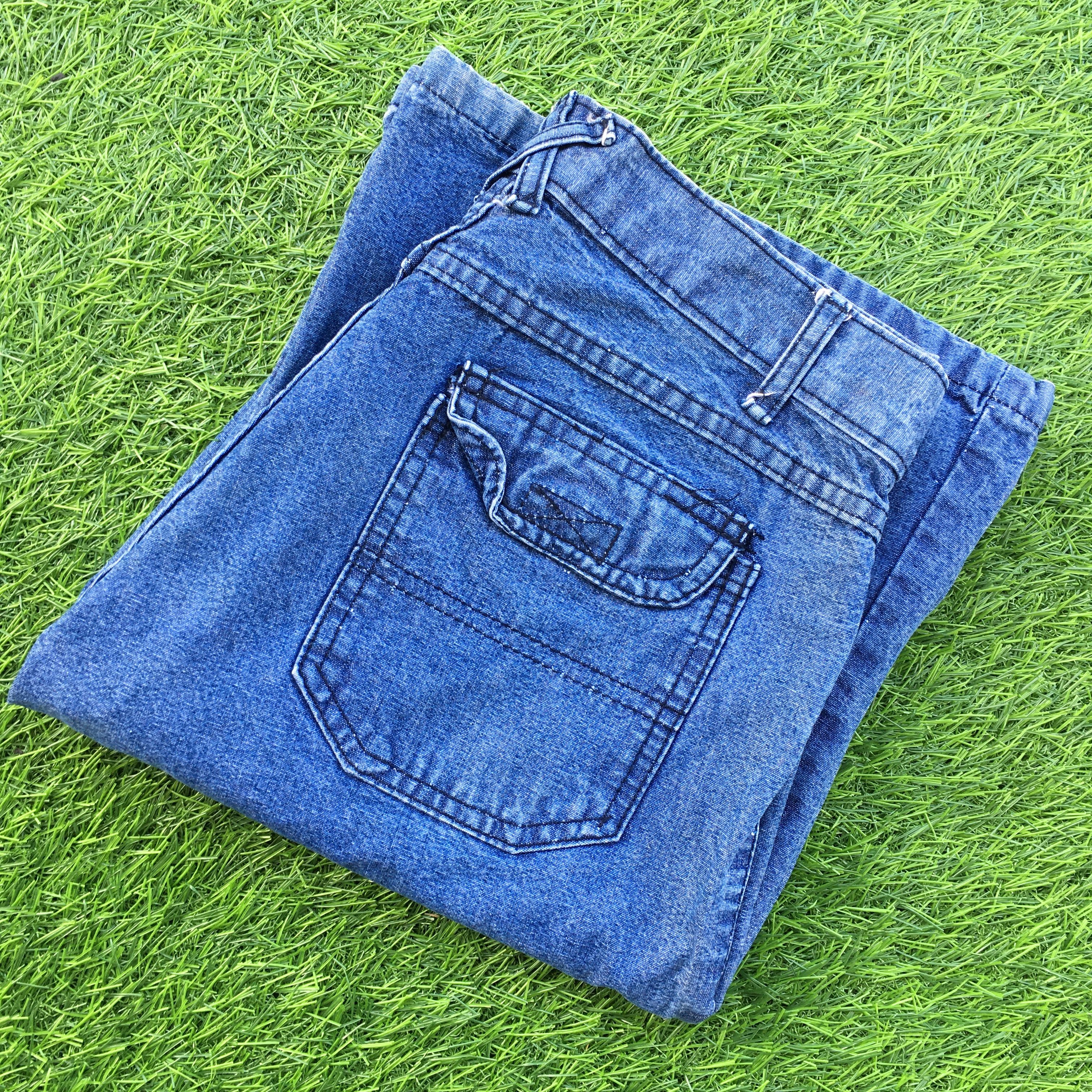 Vintage Bush Pant Casual Bootcut Jeans D-1040 Size 26" / US 2 / IT 38 - 9 Thumbnail