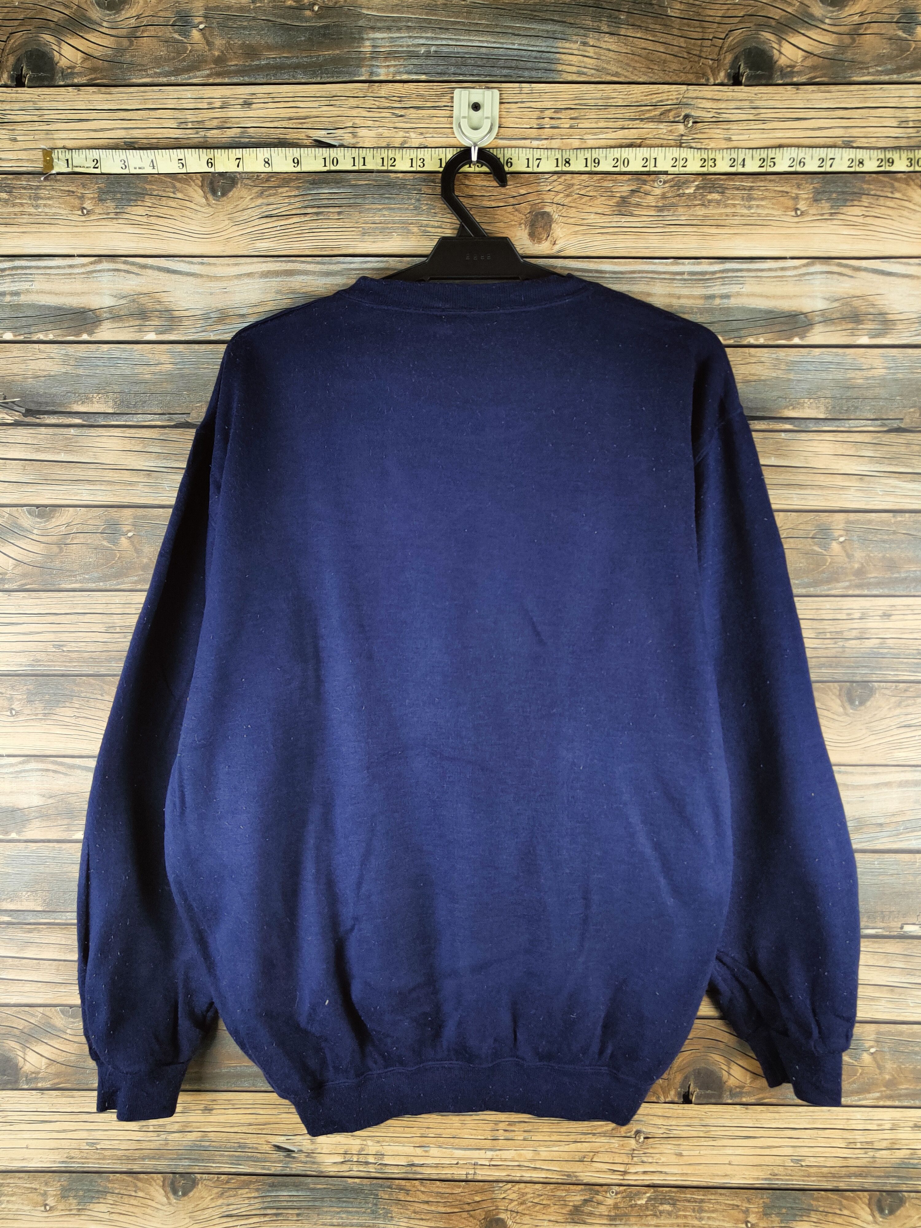 Japanese Brand Vintage Stuff 🔥 Night Wear Navy Sweatshirts Size US M / EU 48-50 / 2 - 7 Thumbnail