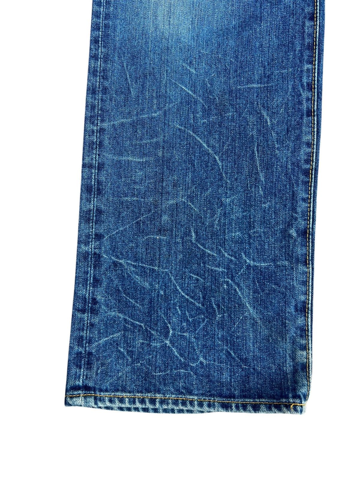 Vintage Vintage Antgauge Multiple Cut Raw Edge Mud Denim Jeans Size US 32 / EU 48 - 8 Thumbnail