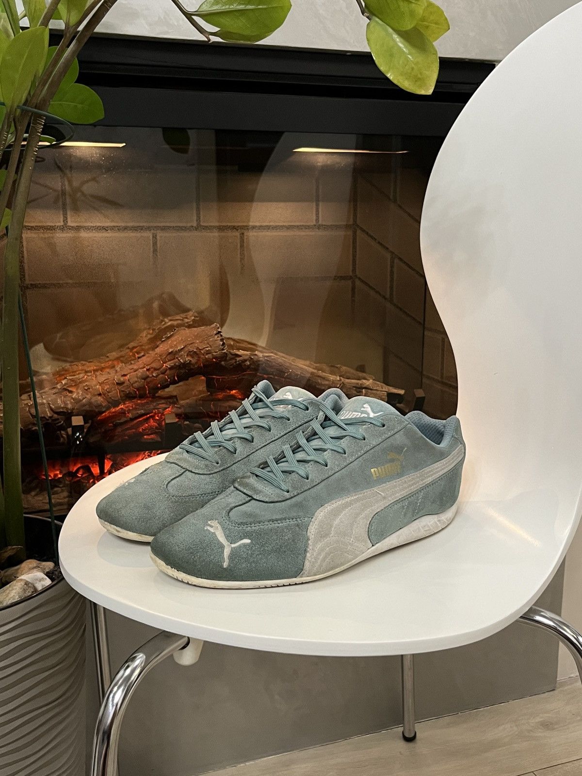 Puma 🔥00’S PUMA SPEEDCAT OG SUEDE LOW TOP Y2K SNEAKERS Size US 10.5 / EU 43-44 - 4 Thumbnail