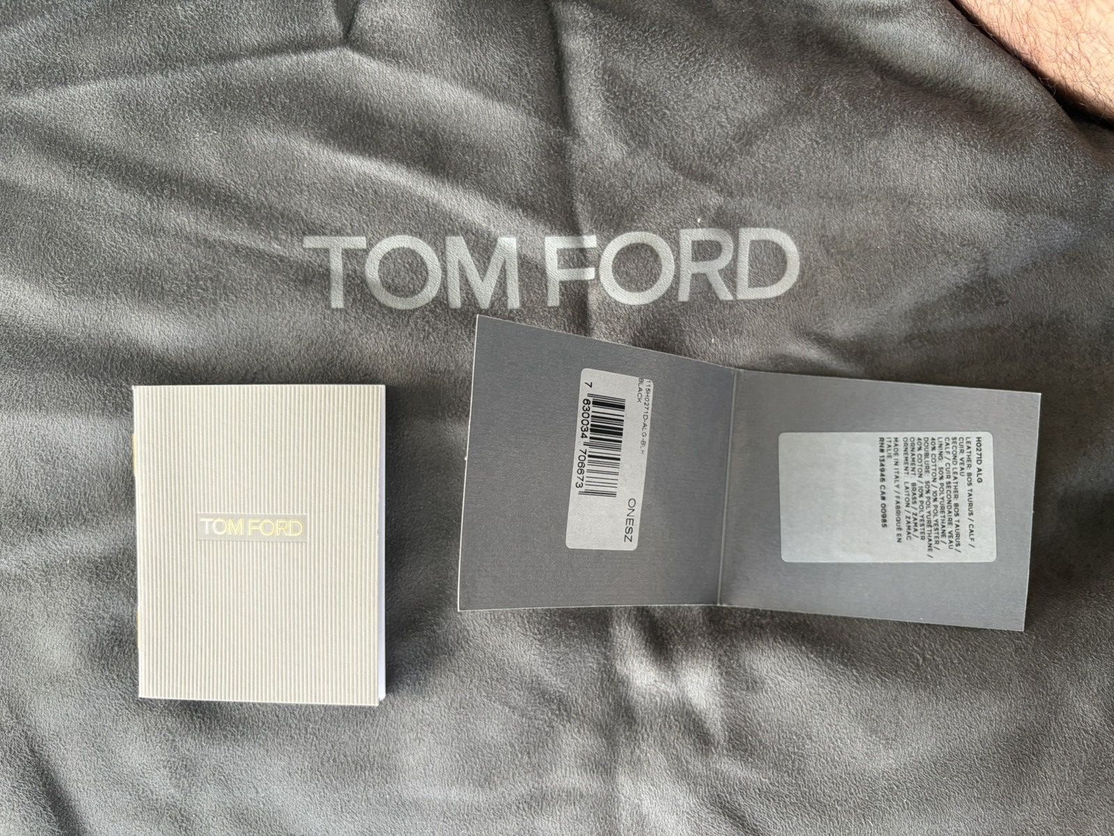 Tom Ford Tom Ford Buckley Document Holder Portfolio Size ONE SIZE - 4 Thumbnail