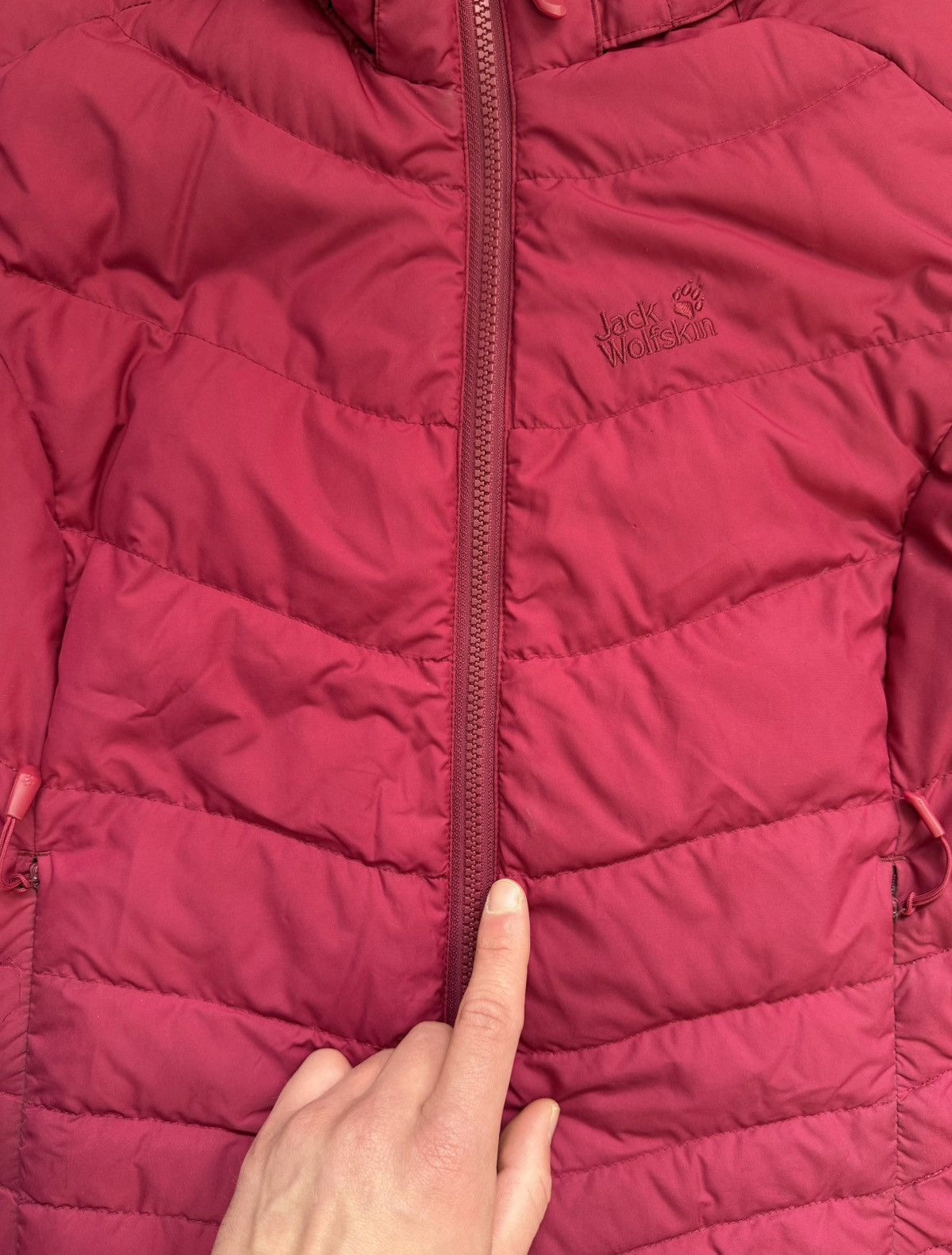 Jack Wolfskin Jack Wolfskin Stormlock Down Jacket WomenS Hooded Microguard Size S / US 4 / IT 40 - 19 Thumbnail