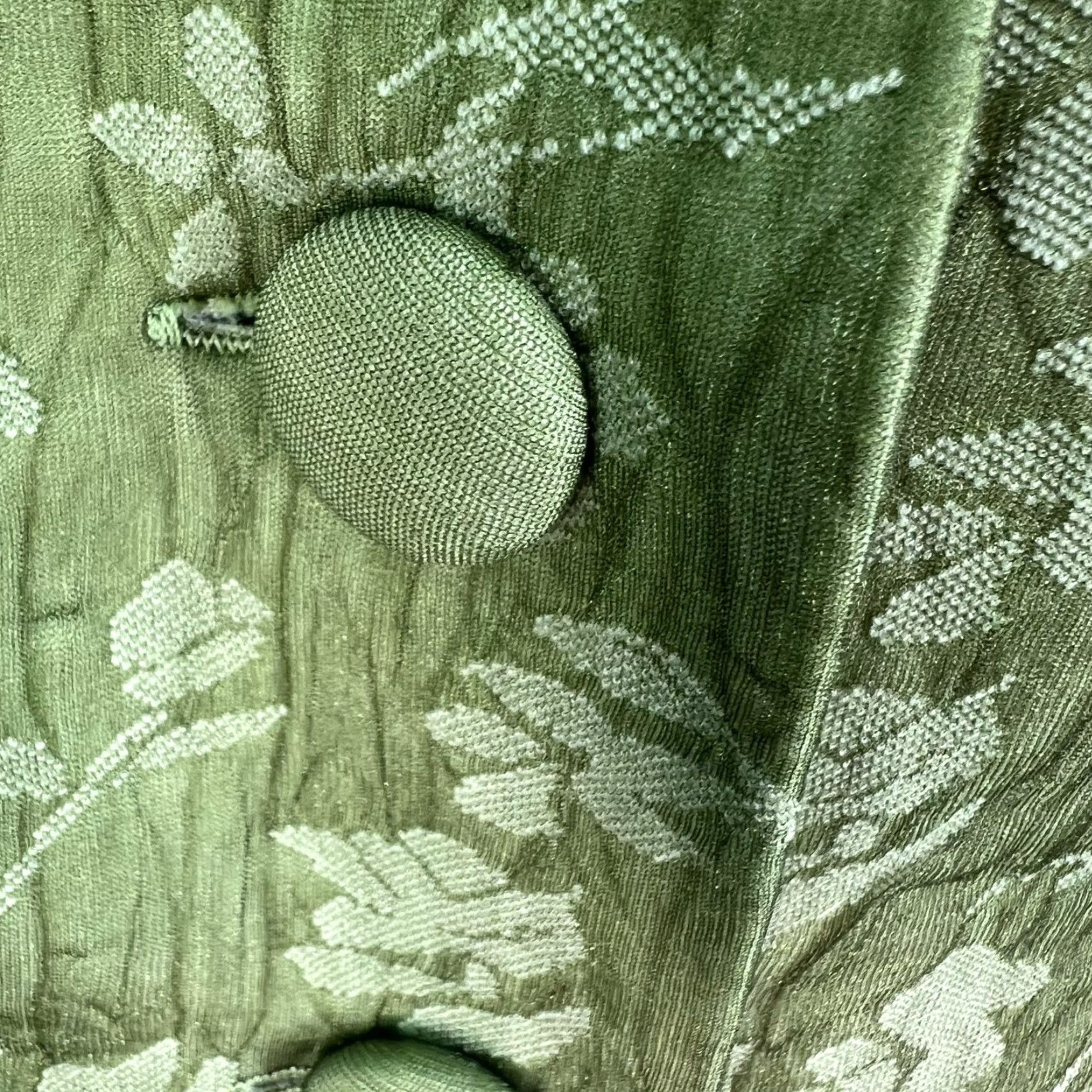 Vintage Vintage 70s Floral Blazer Womens Size M/L Green Size L / US 10 / IT 46 - 4 Thumbnail