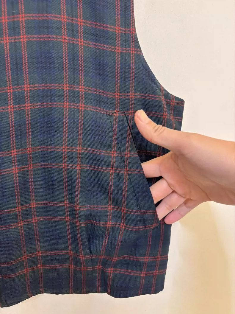 Comme des Garcons Comme des Garcons Plaid Wool Vest-2506 Size US M / EU 48-50 / 2 - 3 Thumbnail