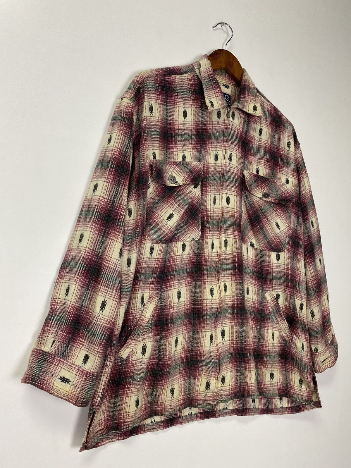 Equipment × Flannel × Vintage Vintage M.O.G Equipment Flannel Size US L / EU 52-54 / 3 - 5 Thumbnail