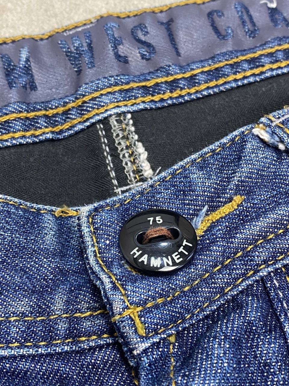 Katharine Hamnett London Vintage Hamnett Denim West Coast State Baggy Pants Size US 34 / EU 50 - 14 Thumbnail