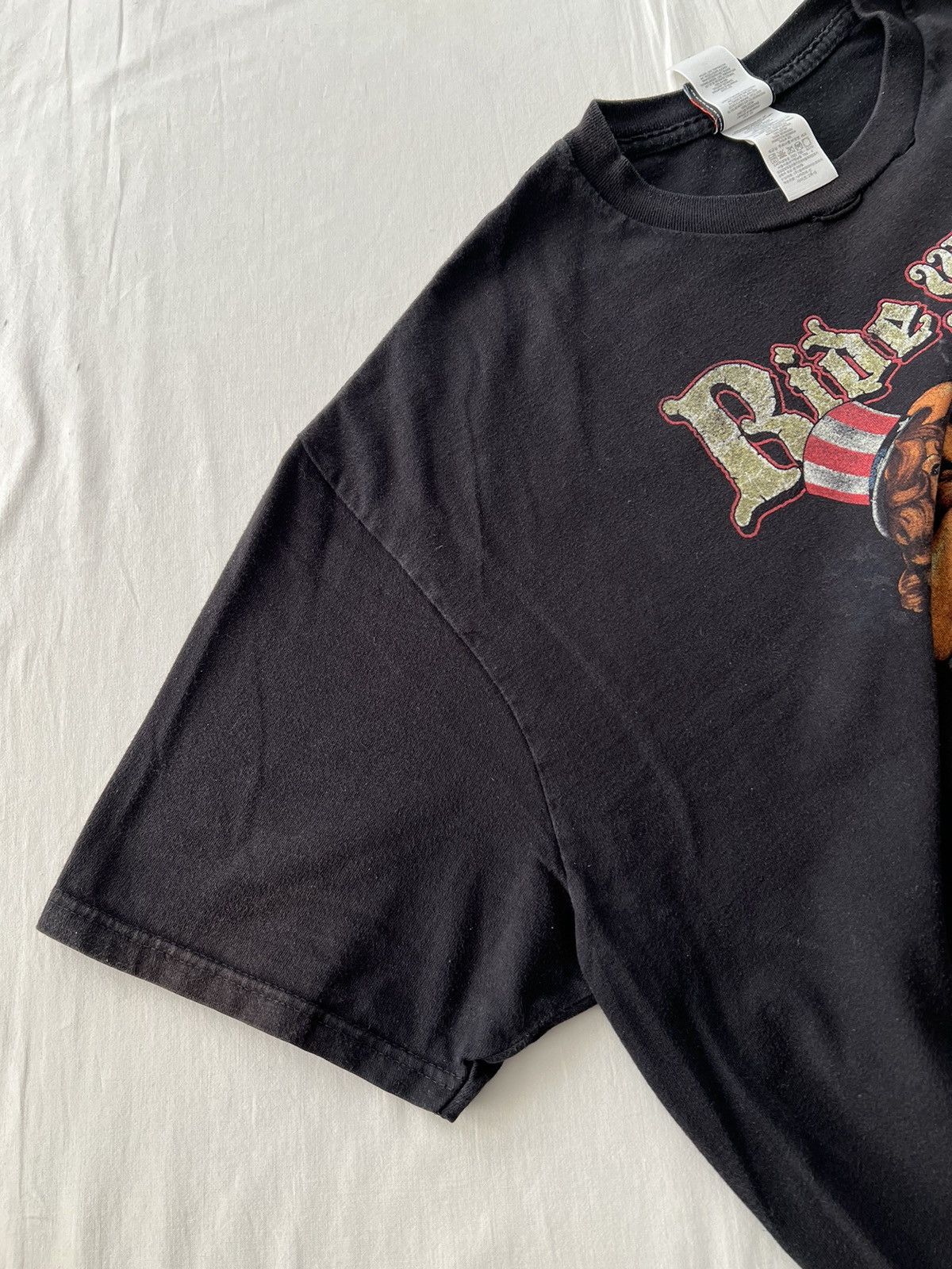Harley Davidson Vintage 2012 Harley Davidson Sexy Girl Ride with Pride Tee Size US XXL / EU 58 / 5 - 10 Thumbnail