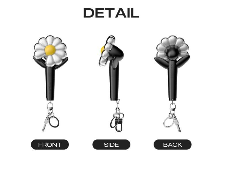 peaceminusone G-Dragon Official MINI LIGHT KEYRING Size ONE SIZE - 3 Thumbnail