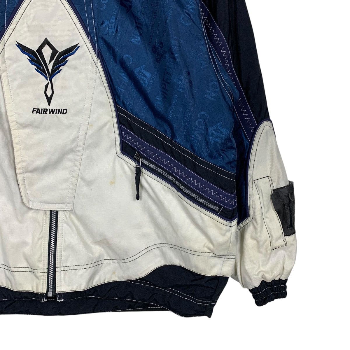 Japanese Brand FAIR WIND Colorblock Ski Jacket Snowboard Jacket #1695-C75 Size US L / EU 52-54 / 3 - 4 Thumbnail