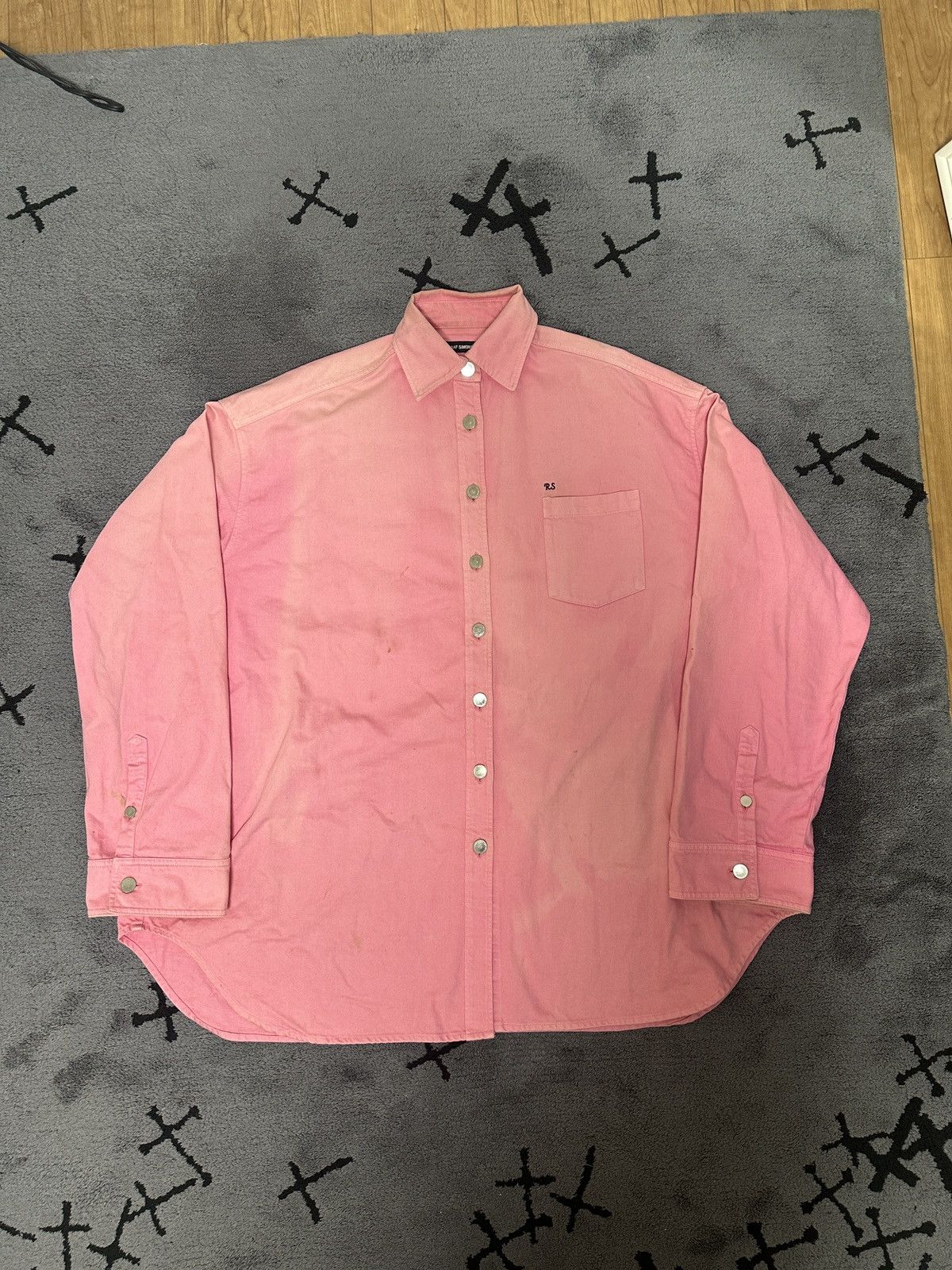 Raf Simons Oversized RS Shirt Size US XXL / EU 58 / 5 - 3 Thumbnail