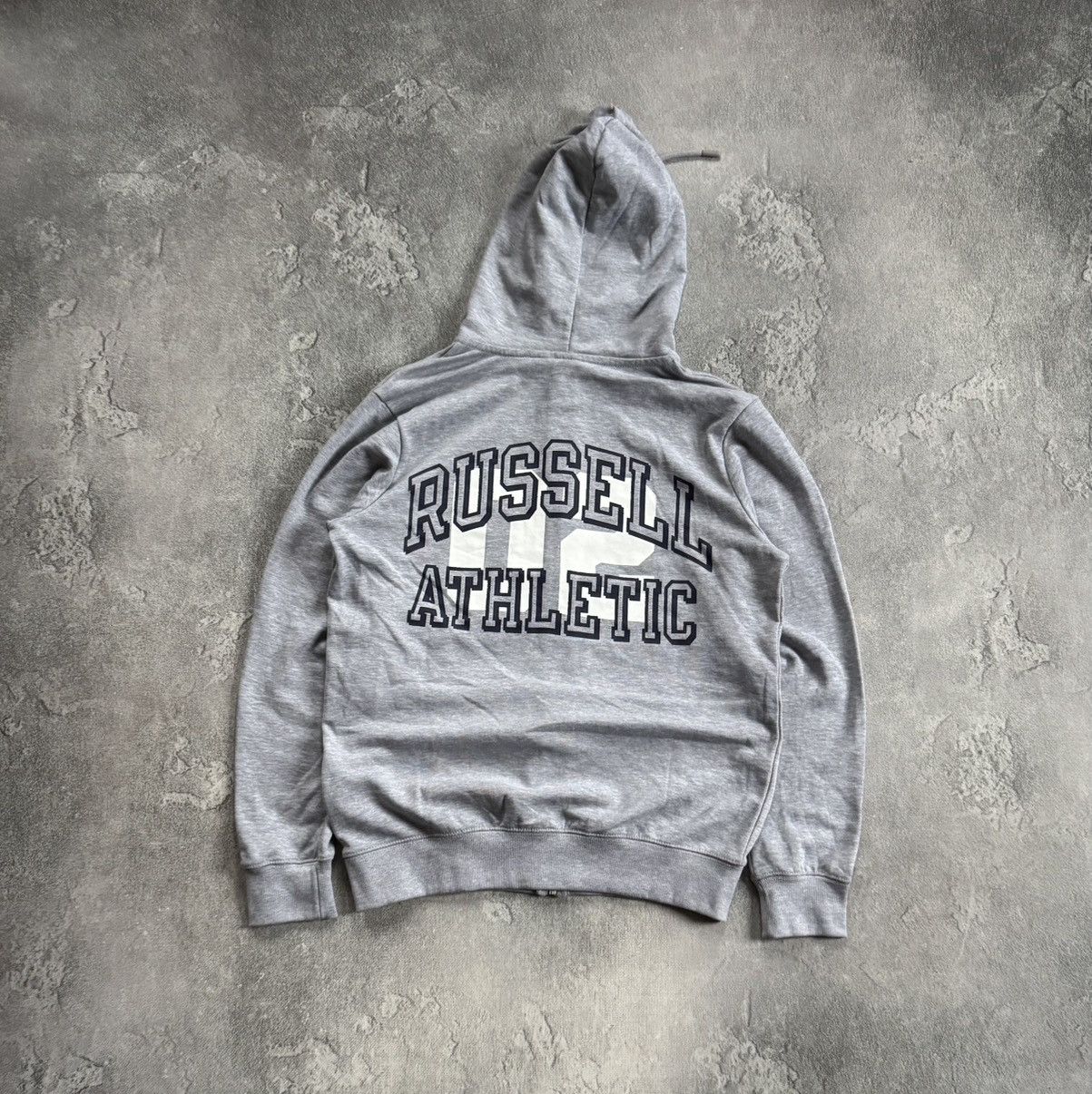 Russell Athletic Russell Athletic big logo zip hoodie long sleeve hooded 00s Size US L / EU 52-54 / 3 - 4 Thumbnail