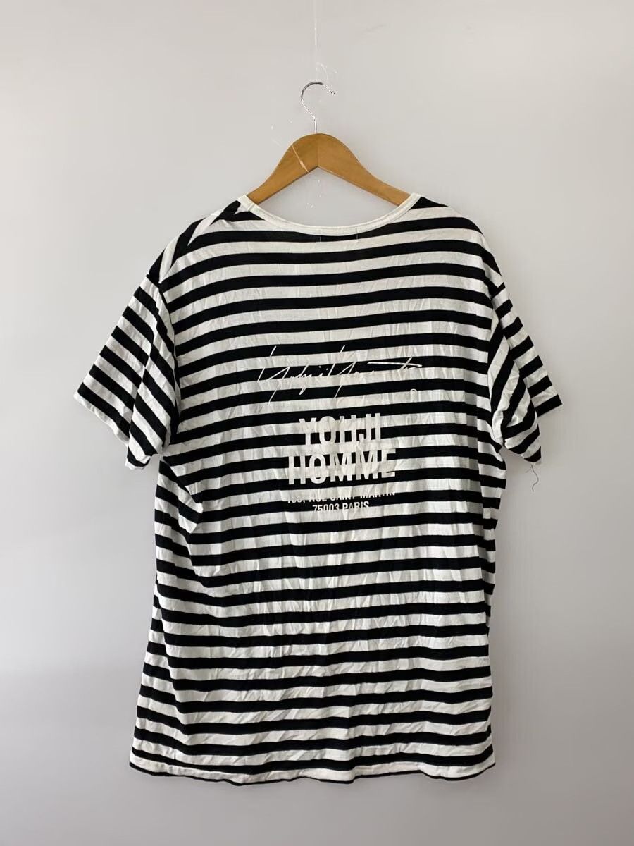 Yohji Yamamoto Back Logo Striped Tee Size US L / EU 52-54 / 3 - 2 Thumbnail