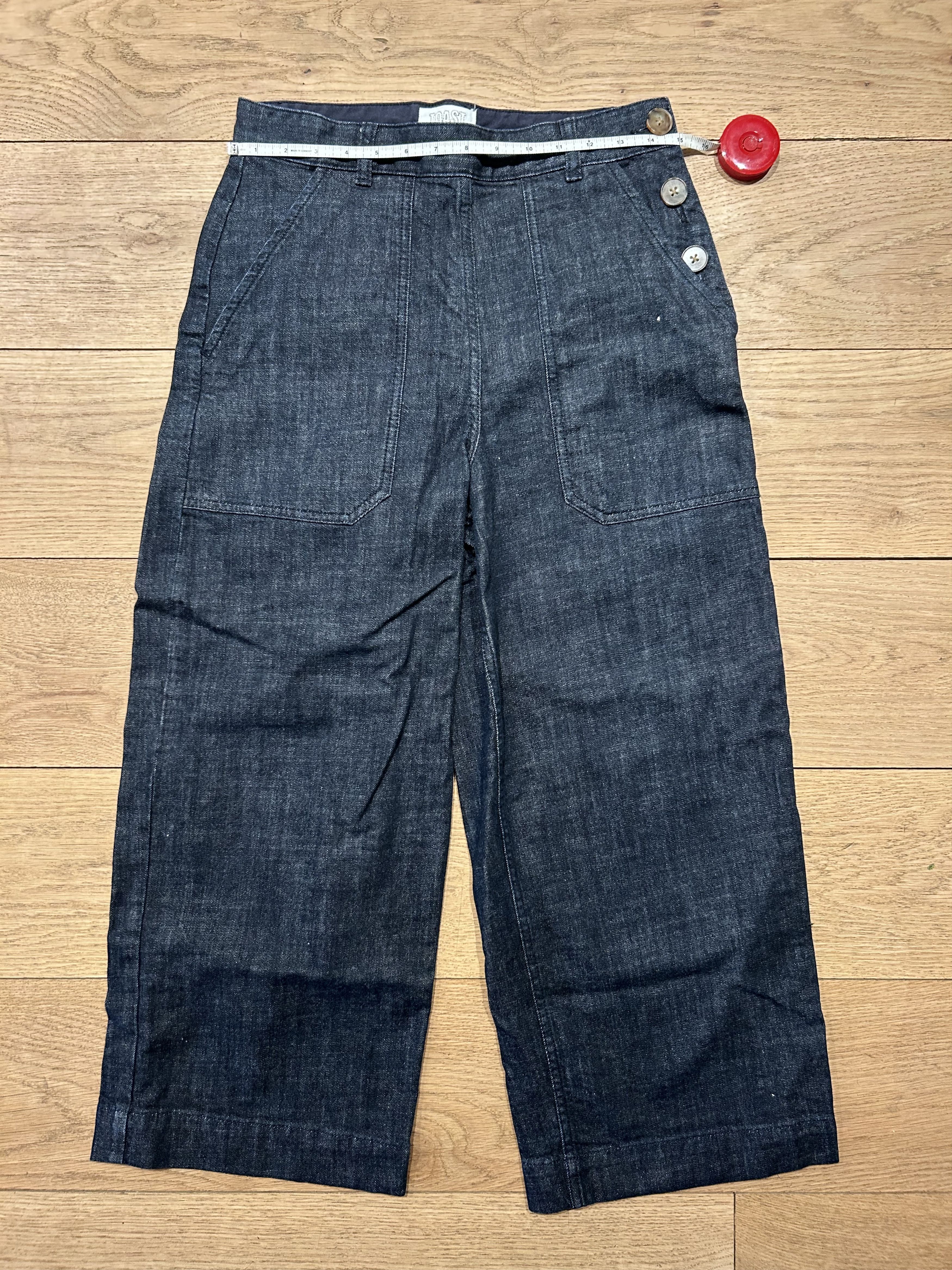 Other Annie Organic Denim Side Button Jeans Size 28" / US 6 / IT 42 - 1 Thumbnail