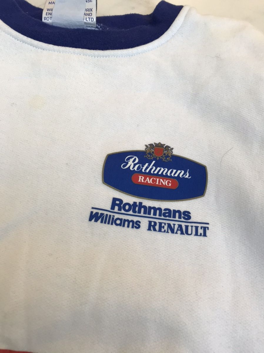 Porsche Design RARE Vintage 80s Rothmans Racing Sweatshirt Size US XL / EU 56 / 4 - 5 Thumbnail