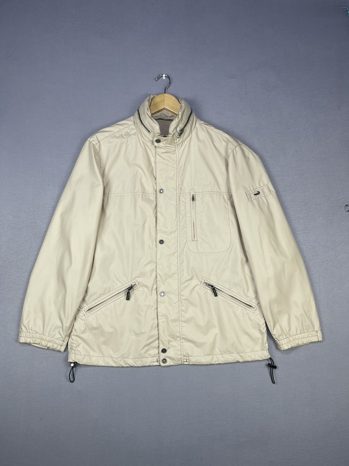 CROCODILE BRAND 3 Pocket Zip Button Wind Breakers