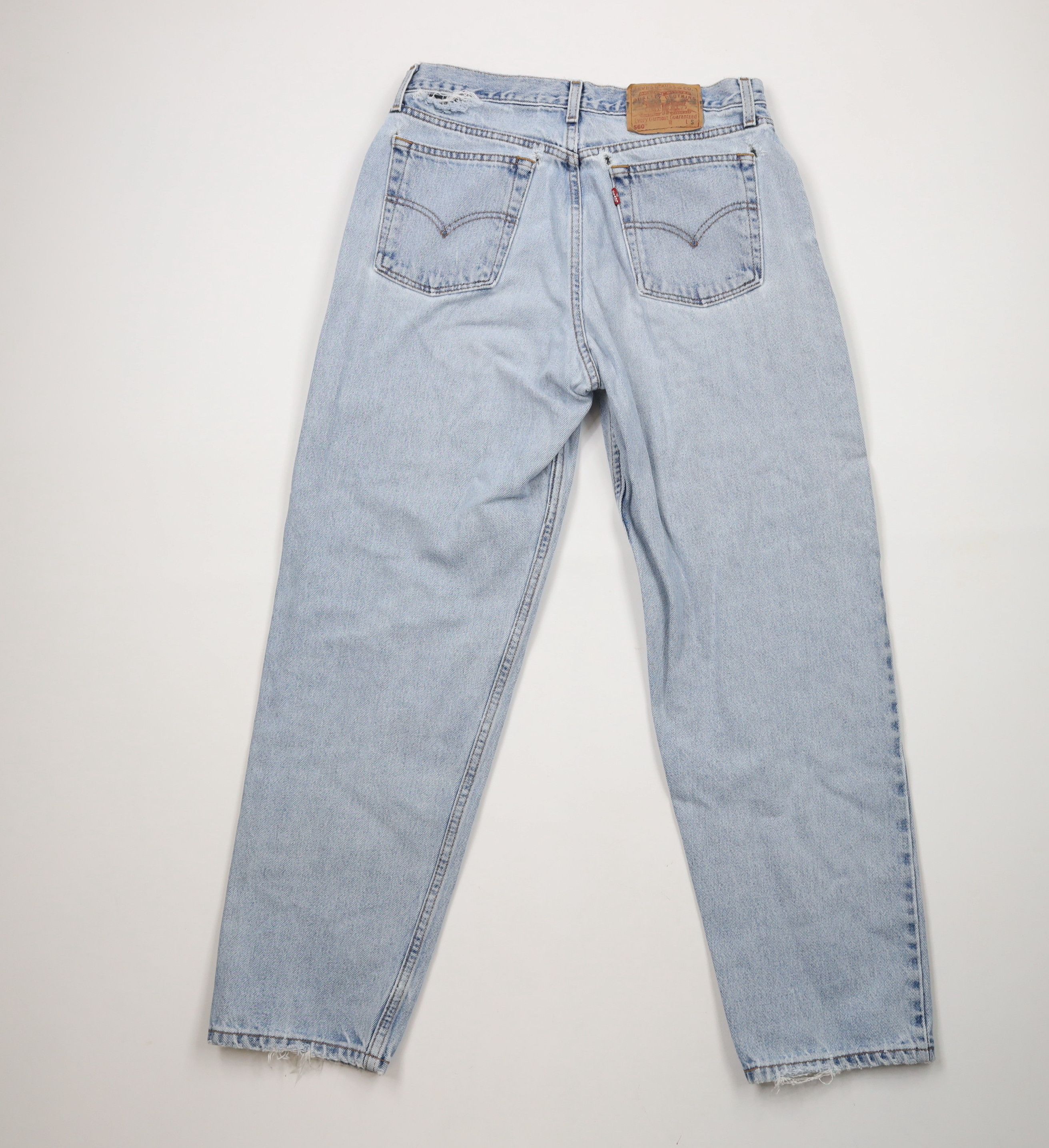 Levi's × Vintage Vintage 90s Levis 560 Fit Straight Leg Denim Jeans Blue Size 34" / US 12 / IT 48 - 11 Thumbnail