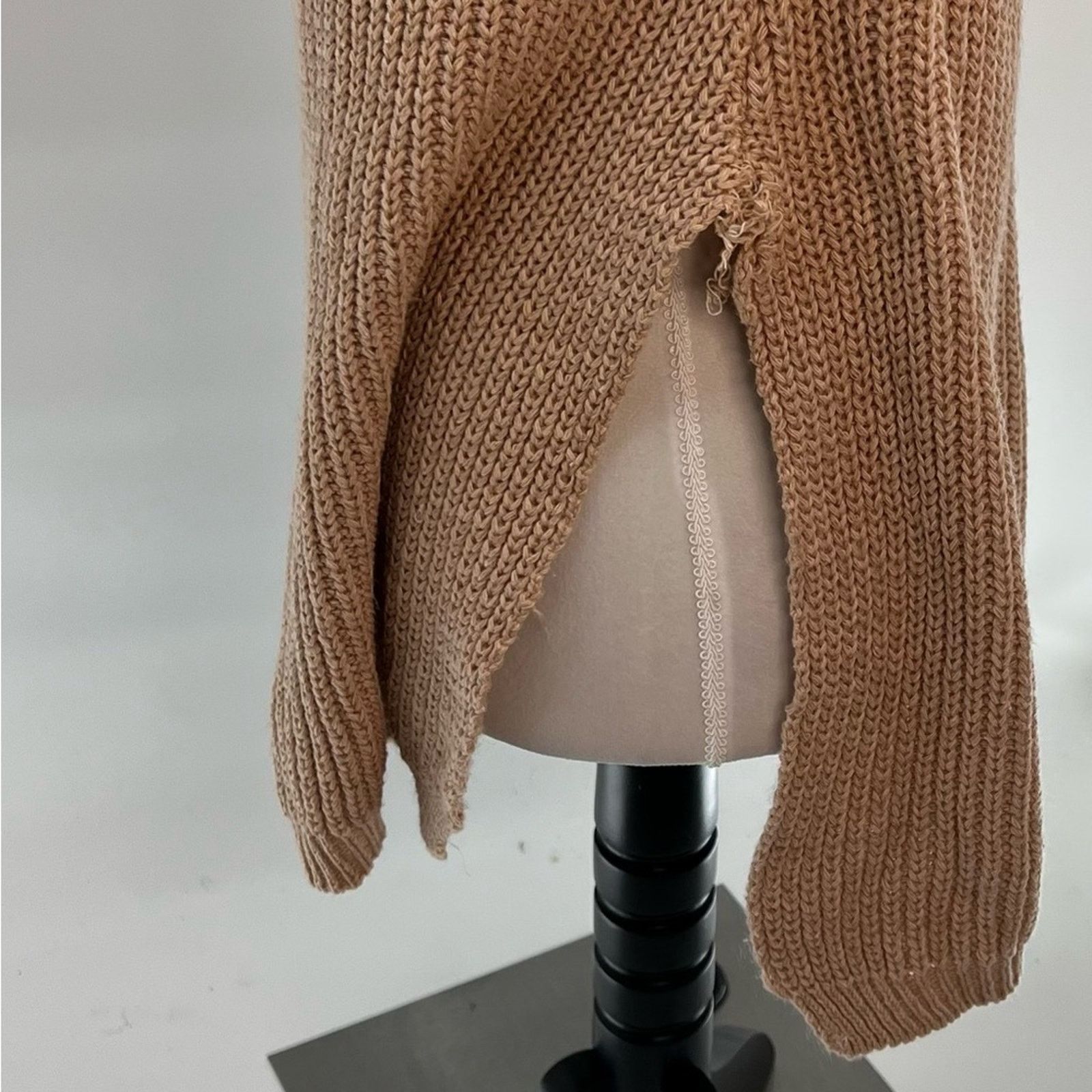 & Other Stories BOOHOO PLUS CHOKER SIDE SPLIT SWEATER Sz 12 Size XL / US 12-14 / IT 48-50 - 8 Thumbnail