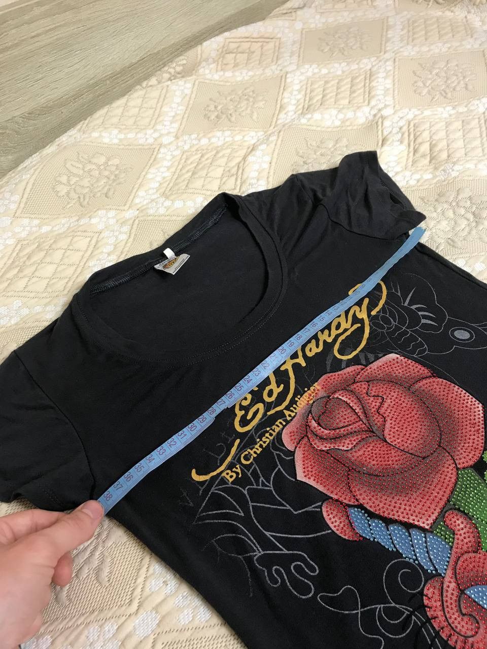 Christian Audigier × Ed Hardy × Vintage 🔥 Vintage Y2K Ed hardy Christian Audigier T Shirt Tank Top Size M / US 6-8 / IT 42-44 - 9 Thumbnail