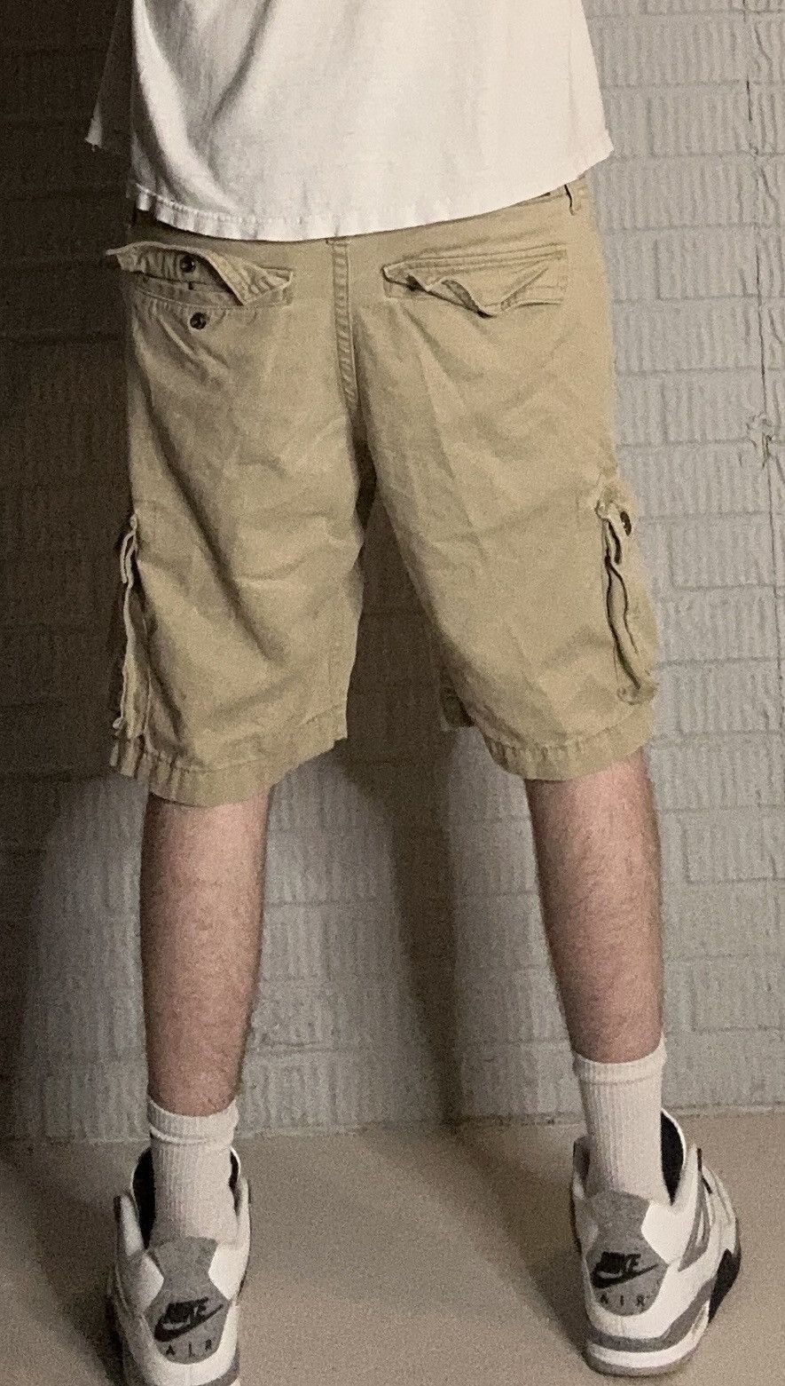 Rock & Republic Y2K 2000s Rock Republic Baggy Cargo Shorts Size US 34 / EU 50 - 2 Thumbnail