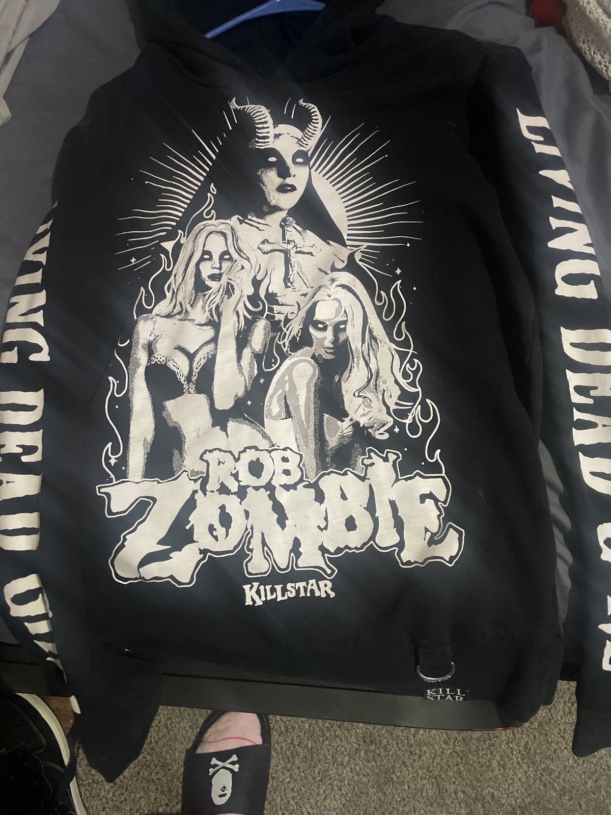 Killstar Kill star Rob Zombie Hoodie Size M / US 6-8 / IT 42-44 - 2 Thumbnail
