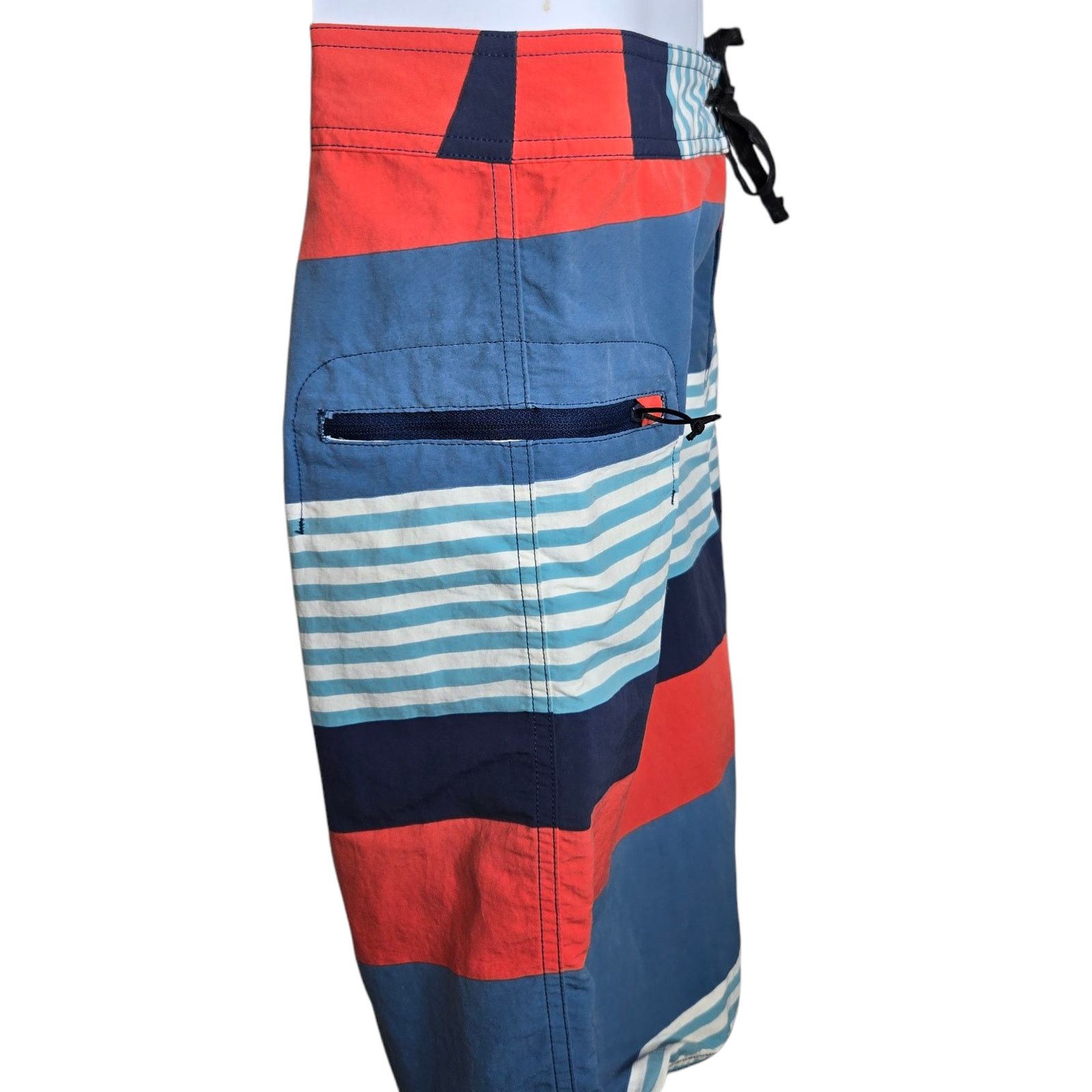Patagonia Patagonia Mens Board Shorts Size 36 Ms Wavefarer Striped Size US 36 / EU 52 - 6 Thumbnail