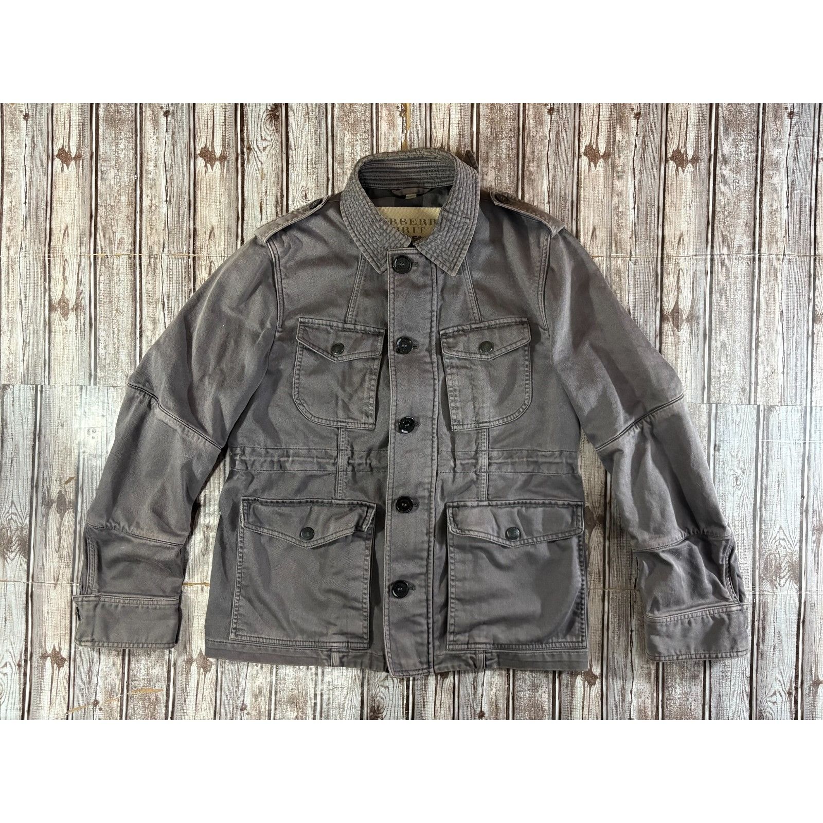 Burberry Burberry Brit Military M65 Style Field Jacket size S color g Size US S / EU 44-46 / 1 - 1 Thumbnail