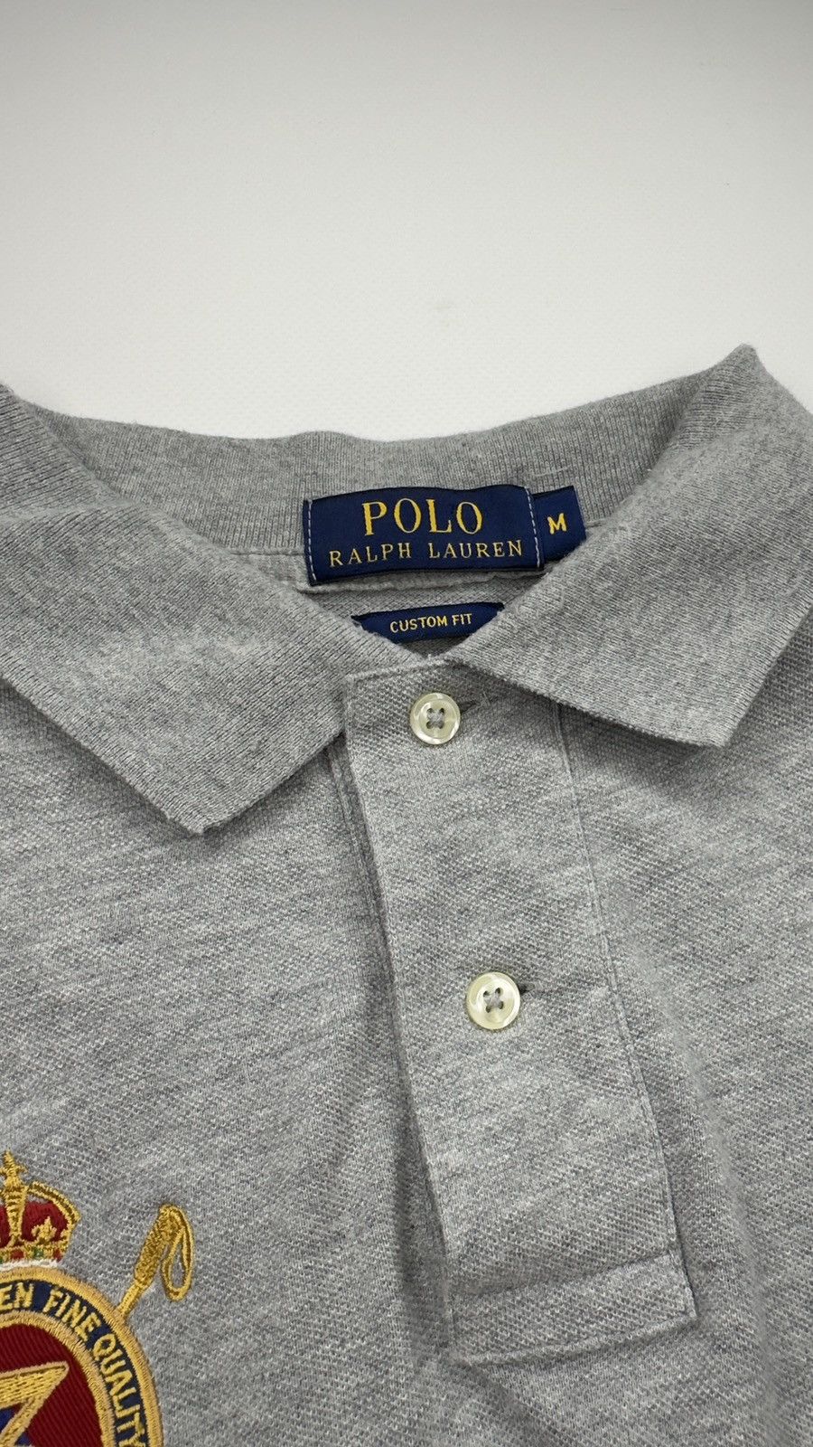 Polo Ralph Lauren × RRL Ralph Lauren × Ralph Lauren POLO RALPH LAUREN polo shirt Size: M Gray Men Size US M / EU 48-50 / 2 - 4 Thumbnail