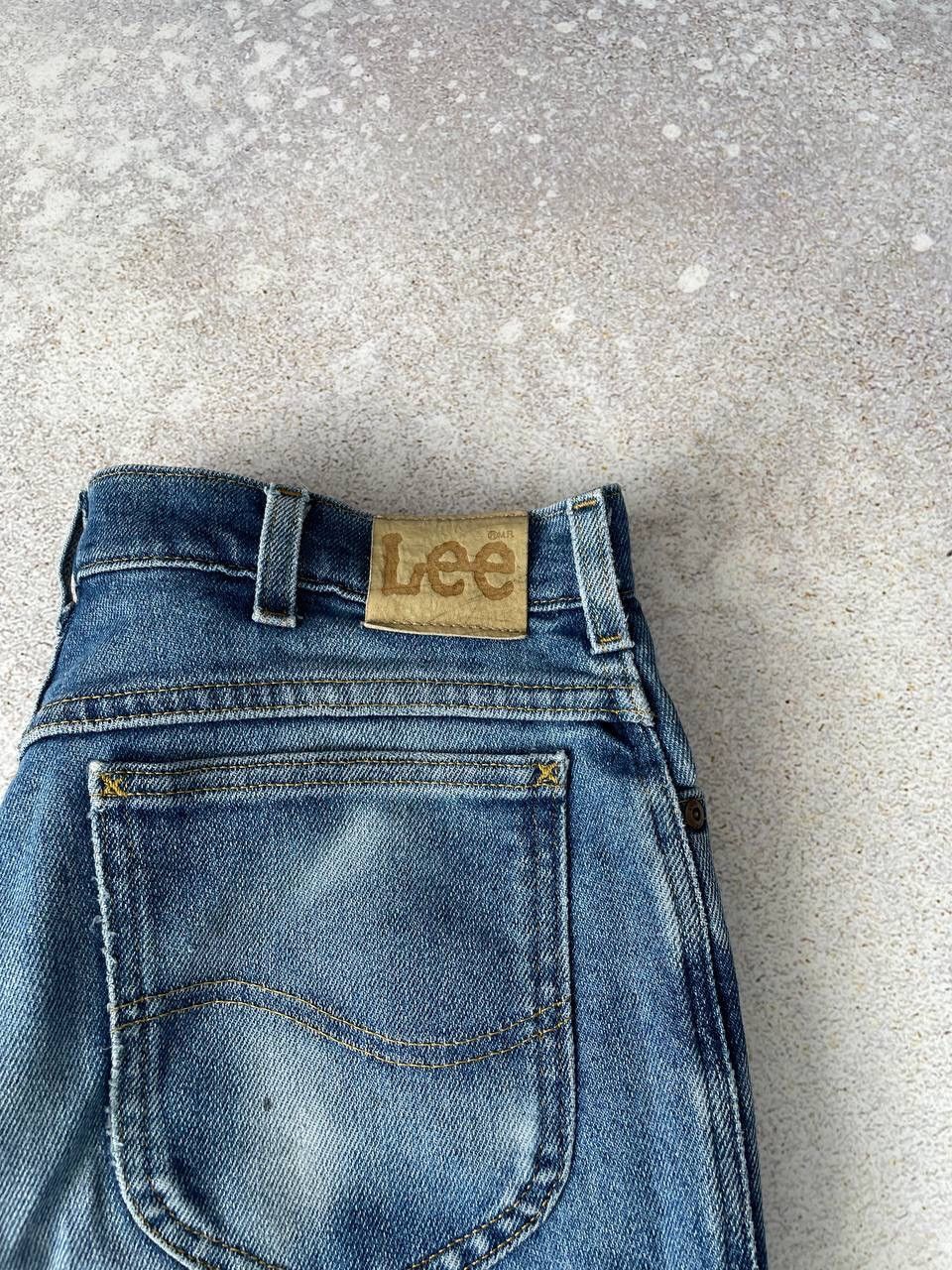 Lee × Vintage Vintage Lee Blue Denim Baggy Pants Y2K Ultra Rare Item Size US 33 - 2 Thumbnail