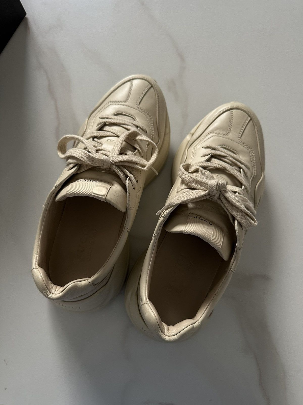 Gucci Gucci Rhyton Sneaker with Logo Size US 6 / EU 39 - 7 Thumbnail