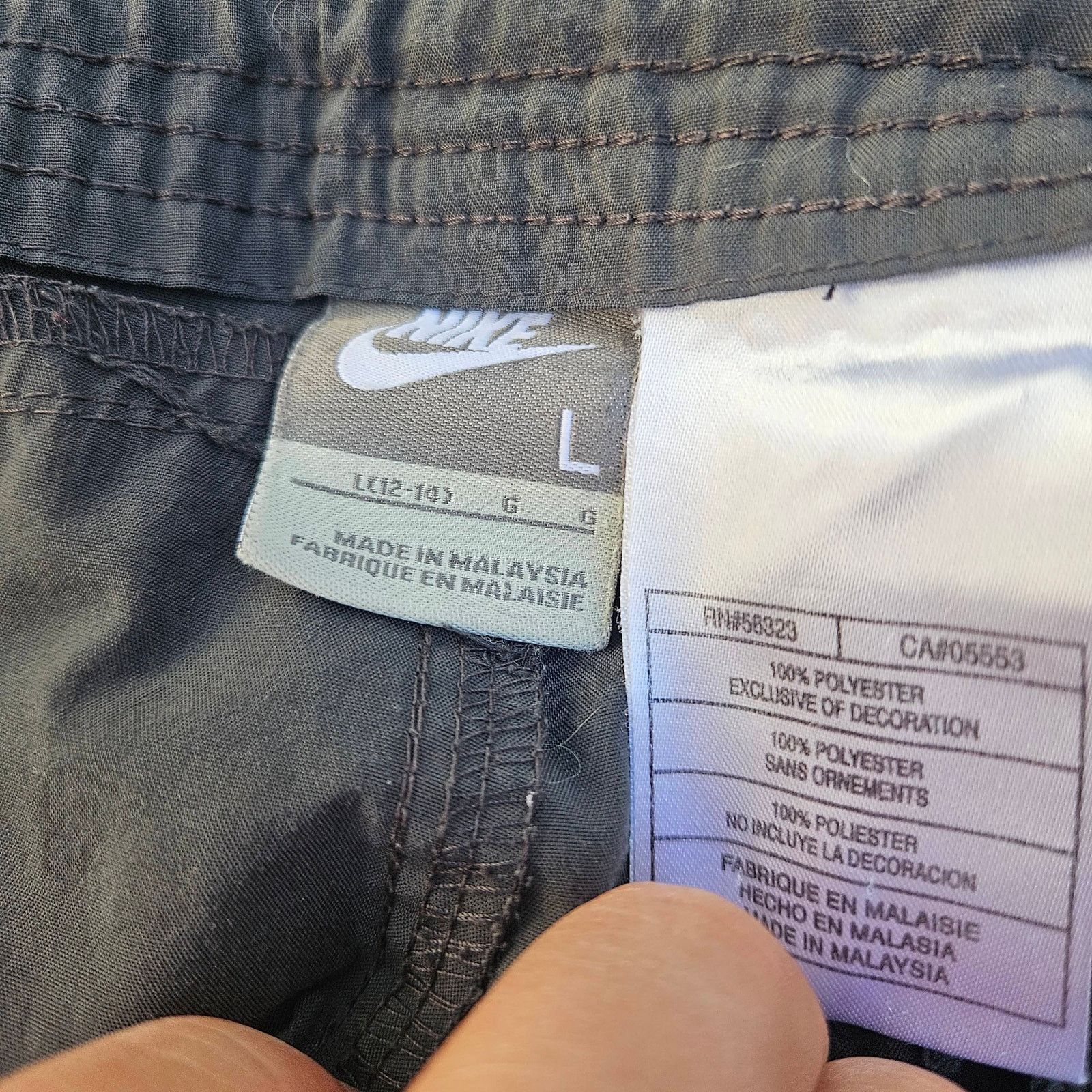 Nike Vintage Nike Track Pants Y2K Capri Size Large Grey Size US 36 / EU 52 - 4 Thumbnail