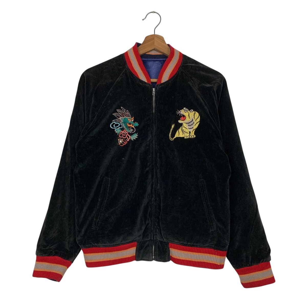 Japanese Brand Japanese Brand Clear Land Reversible Sukajan Jacket Size US XS / EU 42 / 0 - 1 Thumbnail