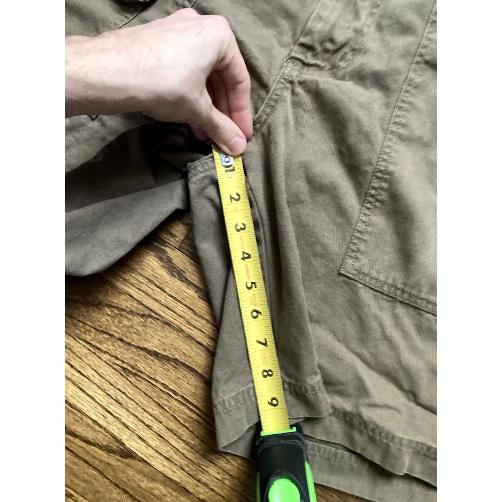 Howler Brothers Howler Brothers Clarksville Walk Shorts Mens 38 Brown Canvas Cotton Deep Pockets Front Flat Front Regular Size US 38 / EU 54 - 6 Thumbnail
