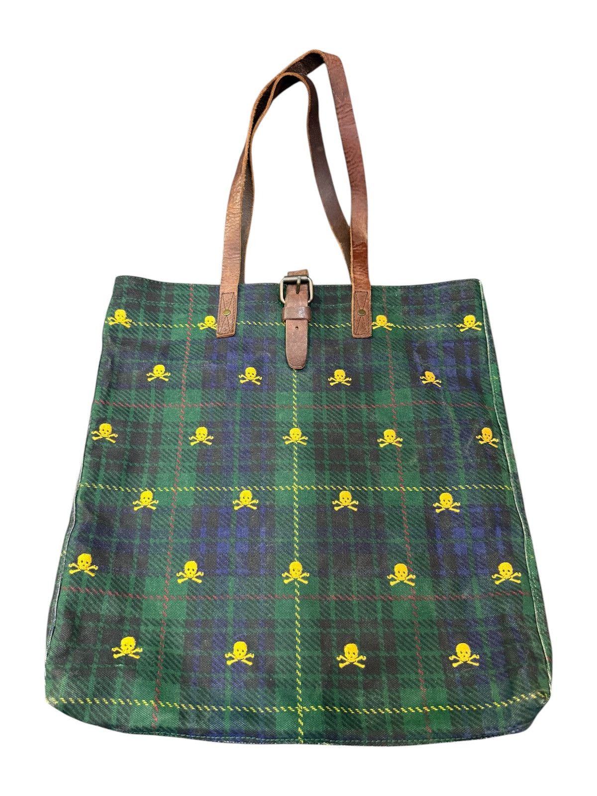 Rugby Ralph Lauren Rugby Ralph Lauren BlackWatch Skull Tote Bag Size ONE SIZE - 1 Thumbnail