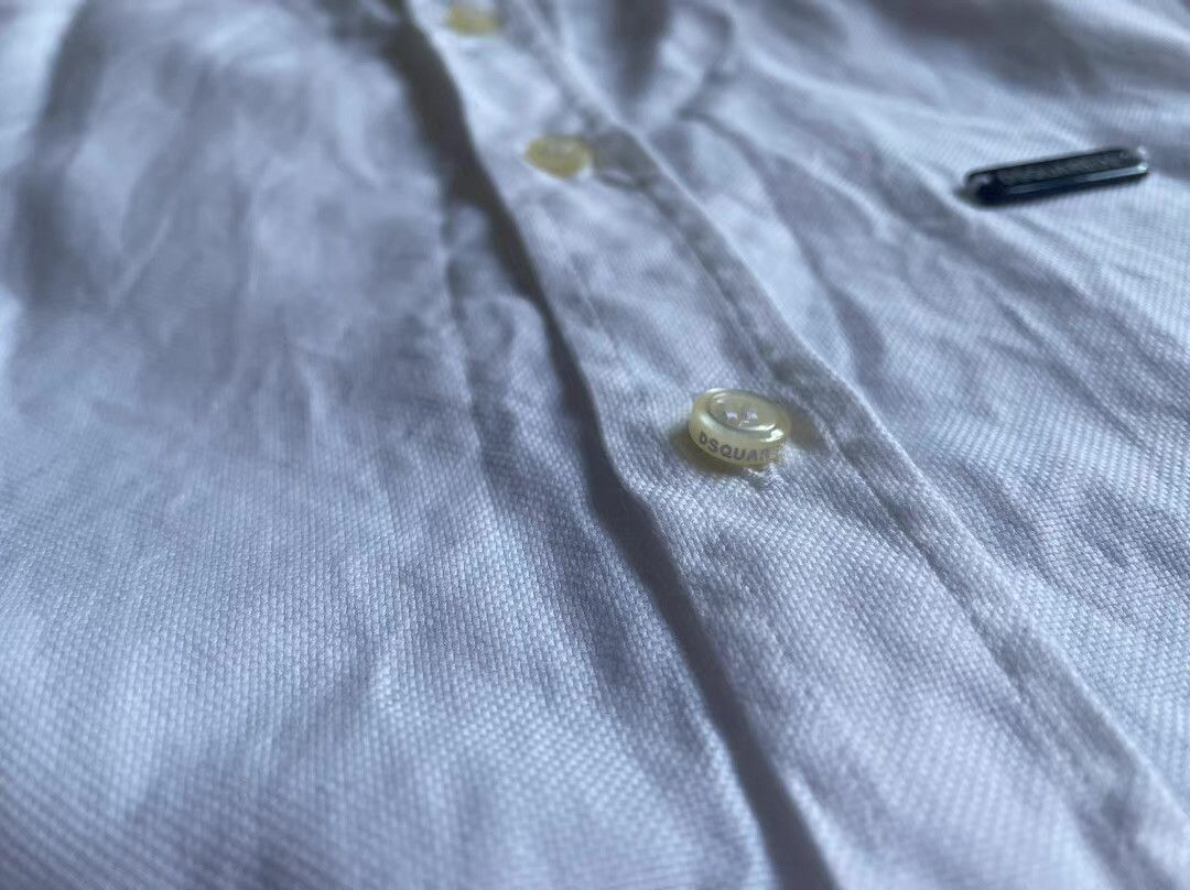 Dsquared2 Dsquared2 white shirt Q4 Size US M / EU 48-50 / 2 - 3 Thumbnail