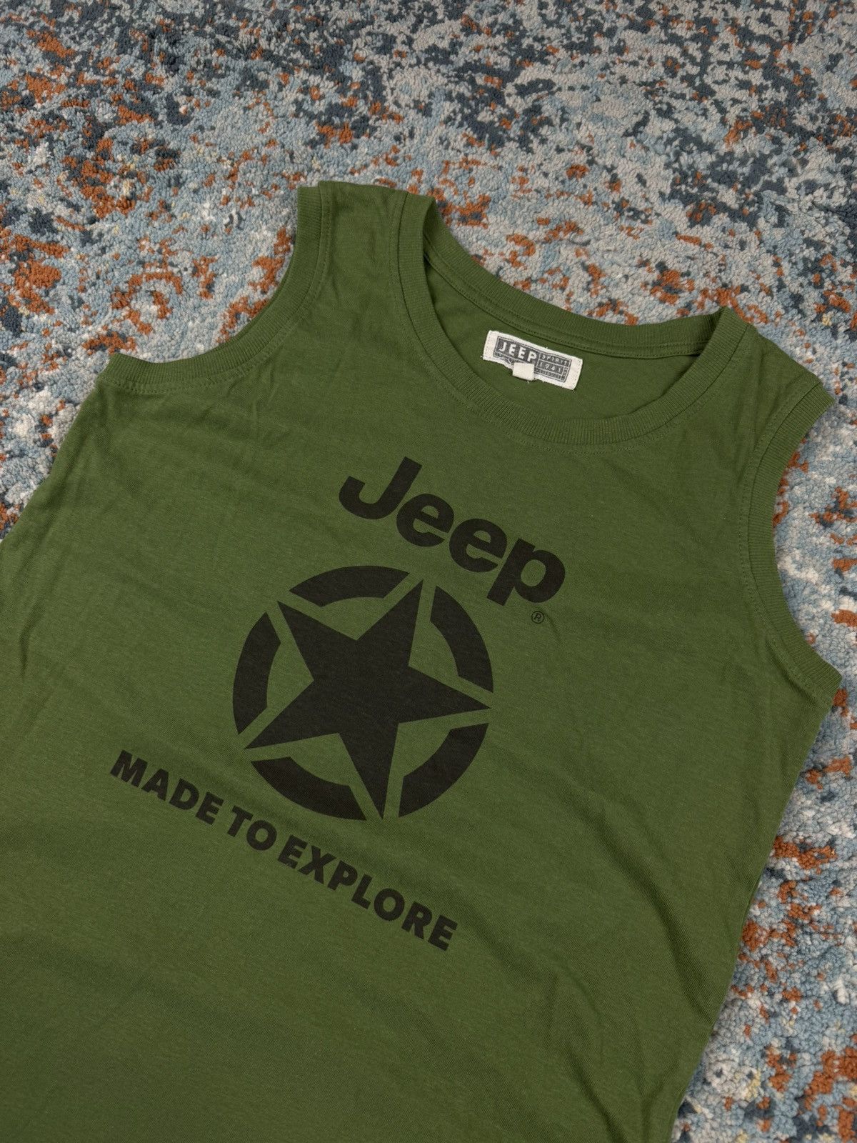 Jeep Vintage Y2K Jeep spirit star logo tank top tee off road Size US XS / EU 42 / 0 - 3 Thumbnail