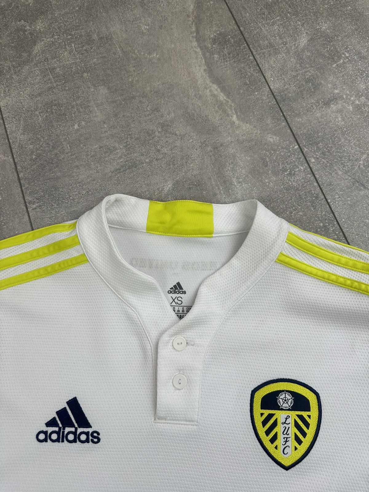 Adidas Adidas Leeds United 2021Home Soccer Jersey Premier League Size US XS / EU 42 / 0 - 6 Thumbnail