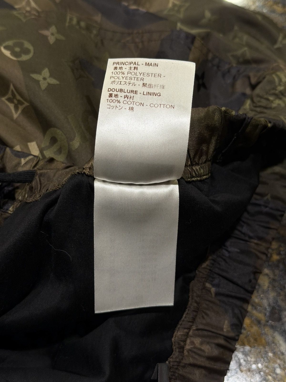 Louis Vuitton × Supreme Louis Vuitton x Supreme Monogram Camo Nylon Jogger Pants Size US 36 / EU 52 - 13 Thumbnail