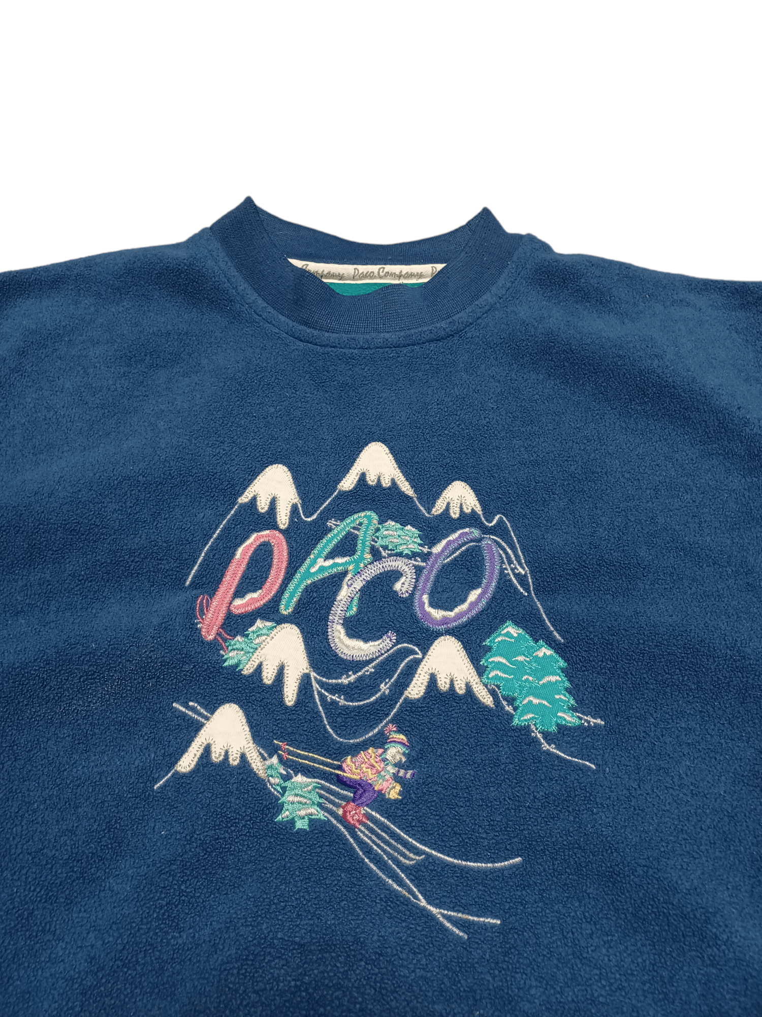 Other VINTAGE 90S FLEECE OVERSIZE PACO SKI SWEATSHIRT Size US M / EU 48-50 / 2 - 3 Thumbnail
