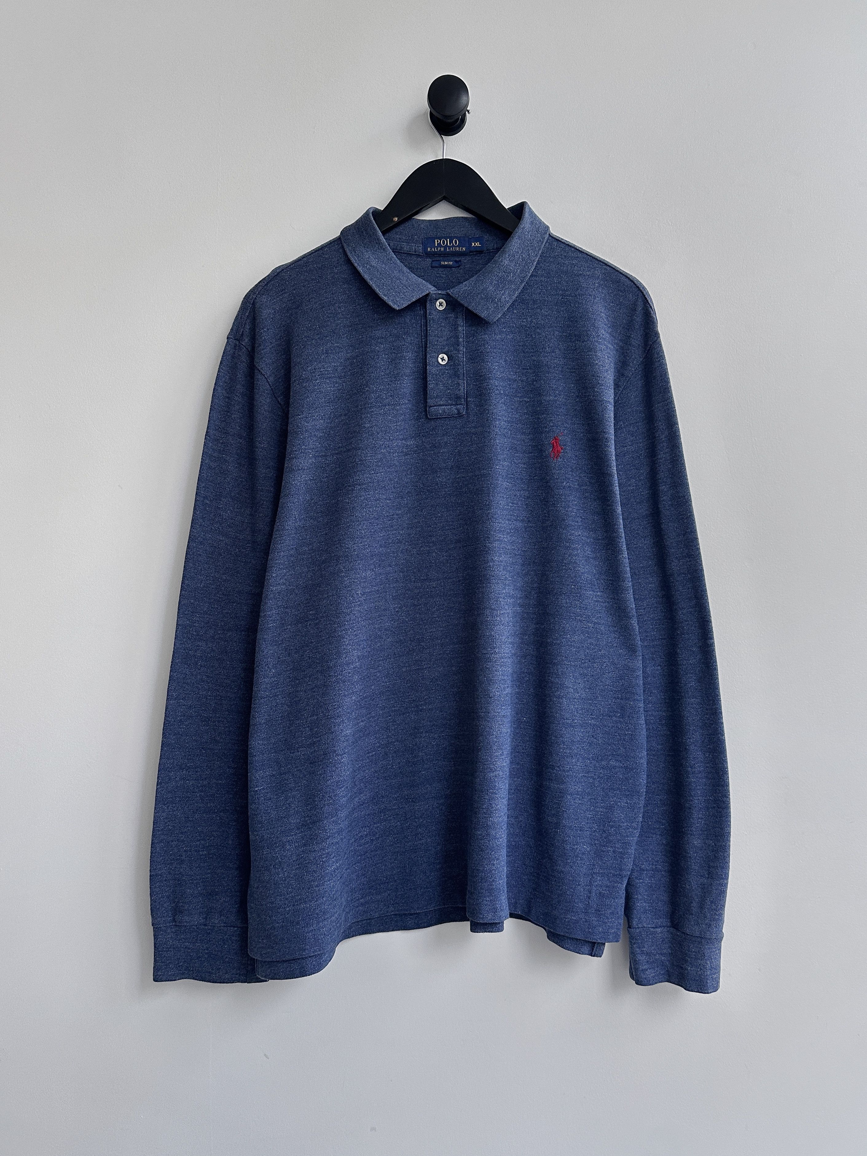 Polo Ralph Lauren Ralph Lauren Longsleeve Rugby Polo Shirt Size US XXL / EU 58 / 5 - 1 Thumbnail